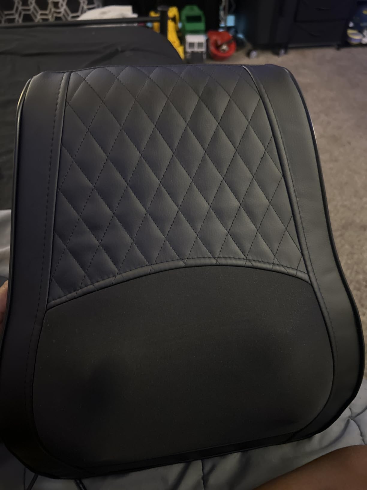 Boriwat Back Massager with Heat, 3D Kneading Massage Pillow for Back, Neck, Shoulder, Leg Pain Relief Deep Tissue, Gifts for Women Men Mom Dad Customer Review Boriwat Back Massager with Heat, 3D Kneading Massage Pillow for Back, Neck, Shoulder, Leg Pain Relief Deep Tissue, Gifts for Women Men Mom Dad - Customer Photo 2