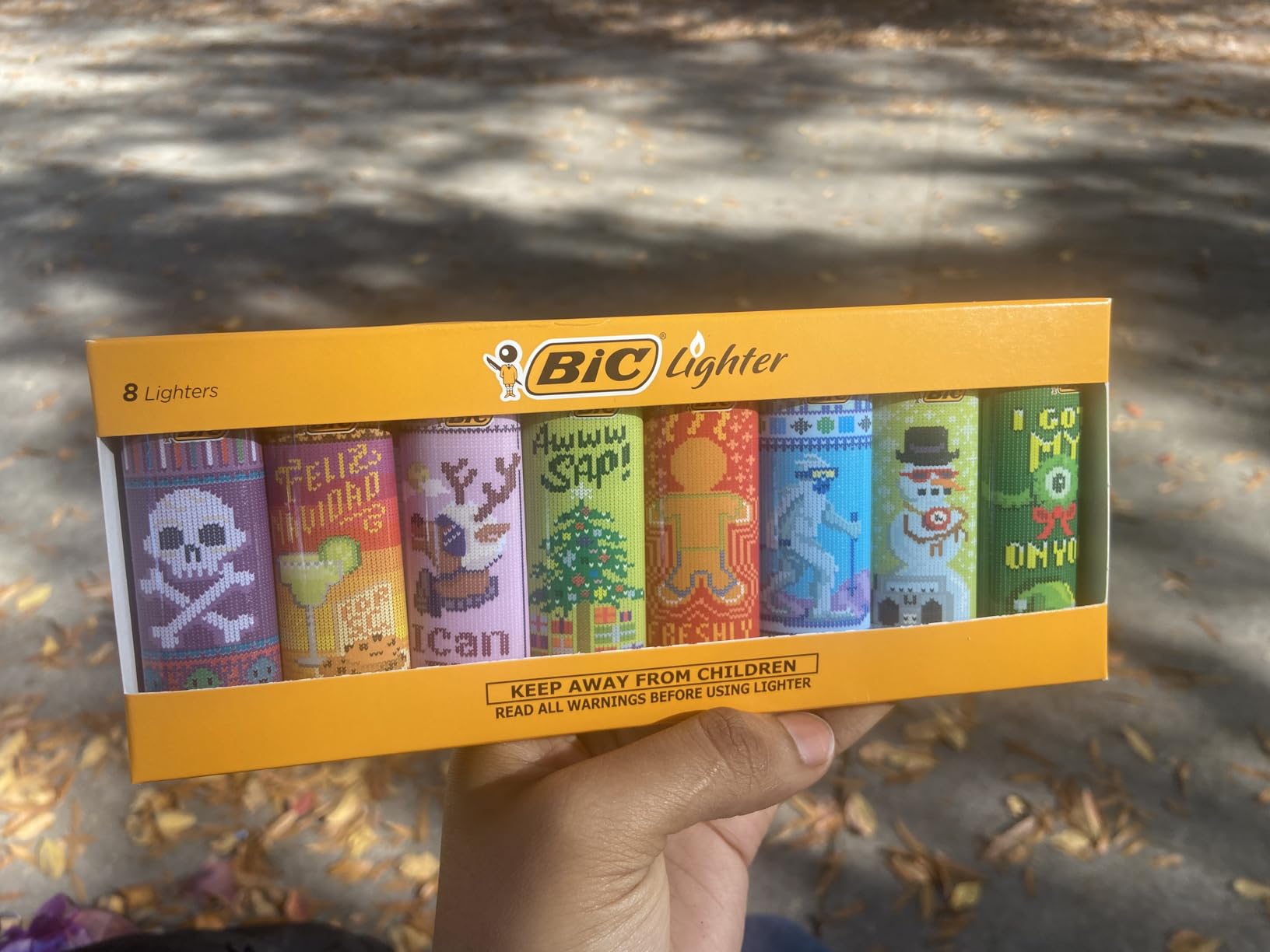 BIC Special Edition Lighters, Holiday Must Haves, Holiday Series Collection, 8-Pack, America's Safest and Longest Lasting Lighter - Customer Photo 2