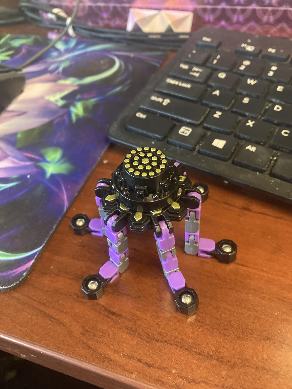 Transformable Fidget Spinners Toys 4 Pcs for Kids and Adults Stress Relief Sensory Toys for Boys and Girls Fingertip Gyros for Party Favors Chrismas Stocking Stuffers Bulk for Teens - Customer Photo 2