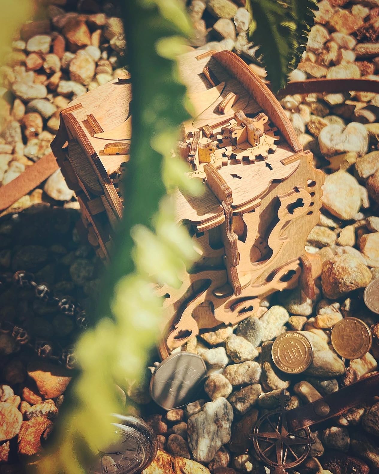 iDventure Cluebox - Captain's Nemo Nautilus - Escape Room Game - Puzzle Box - Sequential 3D Puzzle for Adults - Brain Teaser - Birthday Gift Gadget for Men and Women - Money Box - Customer Photo 1