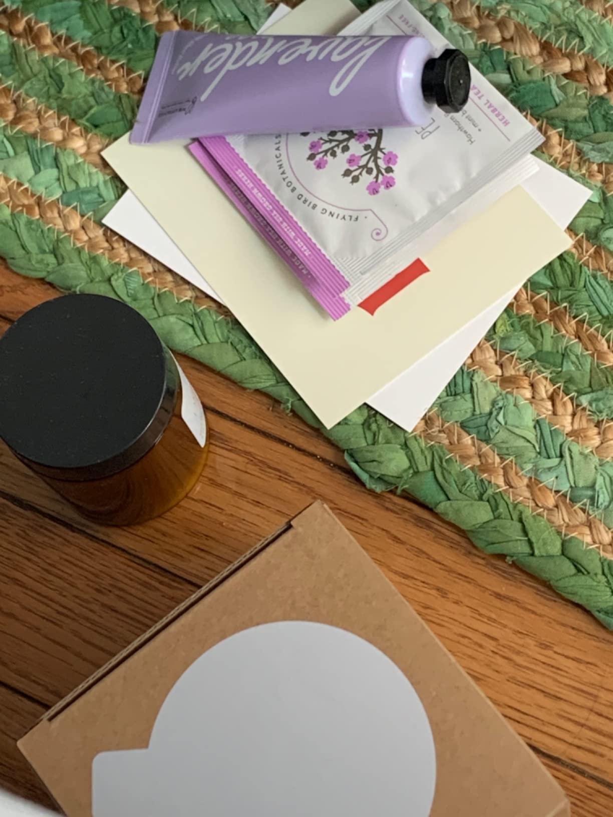 Unboxme Lavender Spa Gift Basket for Women, Self Care Package with Candle, Bath Bomb, Tea & Mug - Relaxation Gifts for Birthday, Get Well - Customer Photo 4