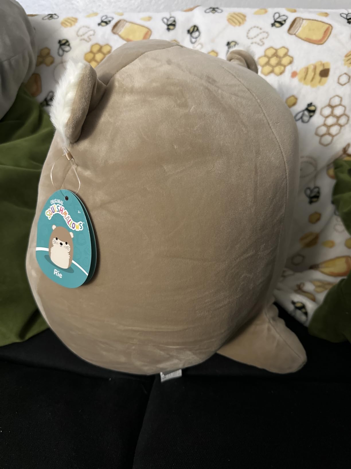 Squishmallows 14-Inch Light Brown Otter with Fuzzy Ears Plush - Add RIE to Your Squad, Ultrasoft Stuffed Animal Large Plush Toy, Official Kelly Toy Plush - Customer Photo 2