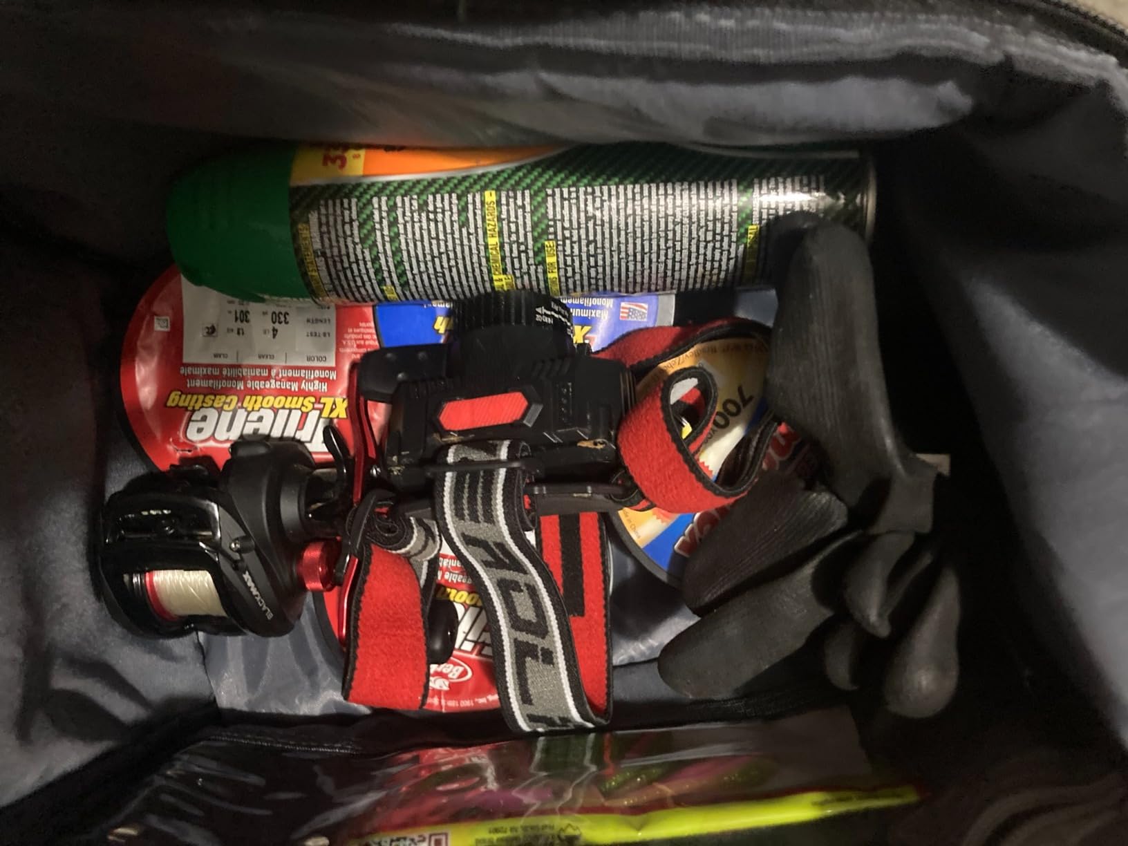 MATEIN Fishing Backpack, Water Resistant Fishing Tackle Box Bag with Rod Holders & Cooler, Gear Gifts for Men - Customer Photo 2