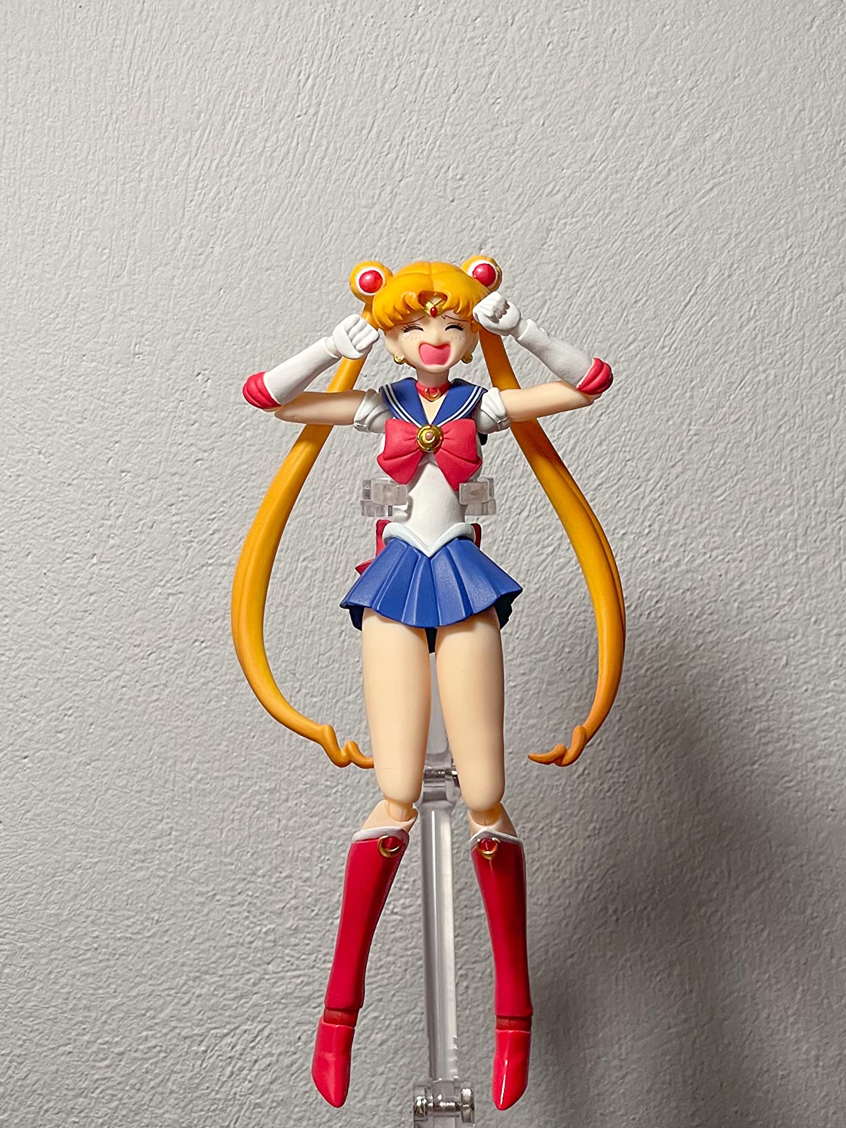 TAMASHII NATIONS - Pretty Guardian Sailor Moon Sailor Stars - Eternal Sailor Moon, Bandai Spirits S.H.Figuarts Action Figure - Customer Photo 2
