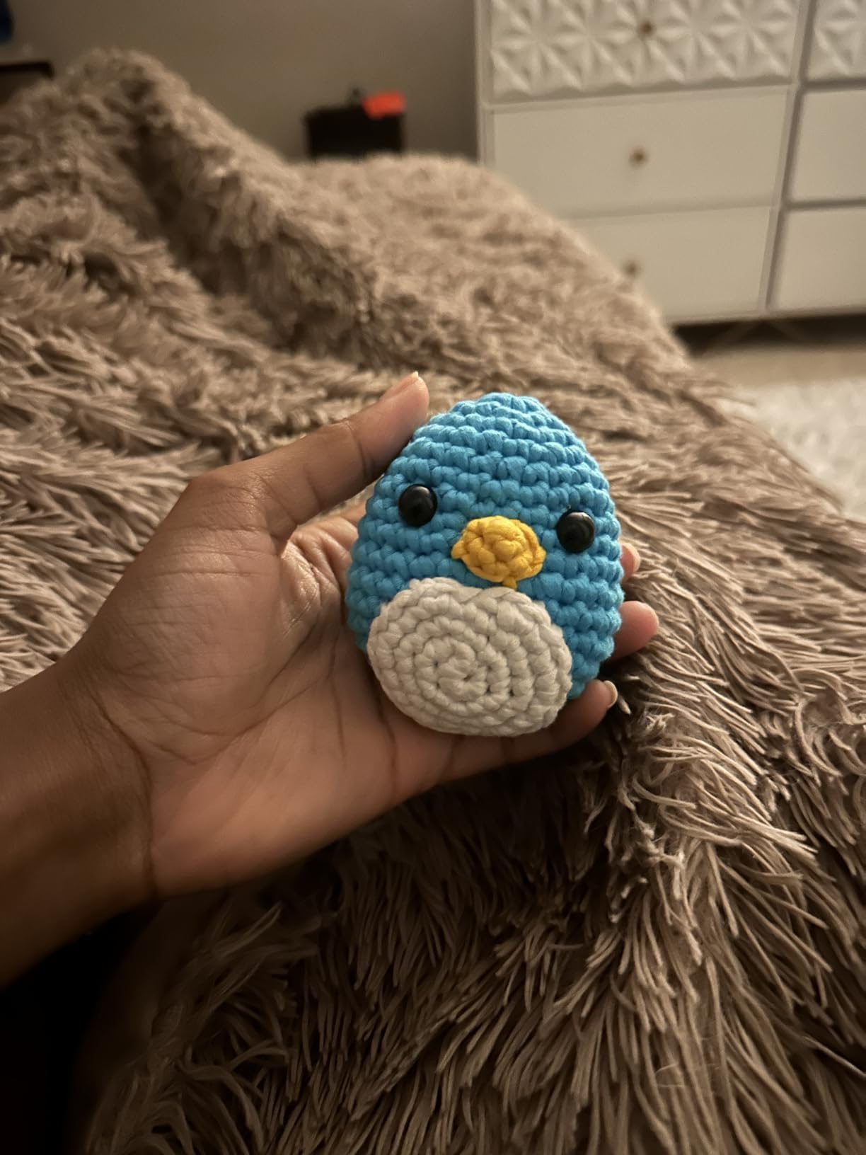 The Woobles Crochet Kit for Beginners - Easy Arts and Crafts Knitting & Crochet Animals Kit As Seen On Shark Tank - Kiki The Chick Customer Review The Woobles Crochet Kit for Beginners - Easy Arts and Crafts Knitting & Crochet Animals Kit As Seen On Shark Tank - Kiki The Chick - Customer Photo 1