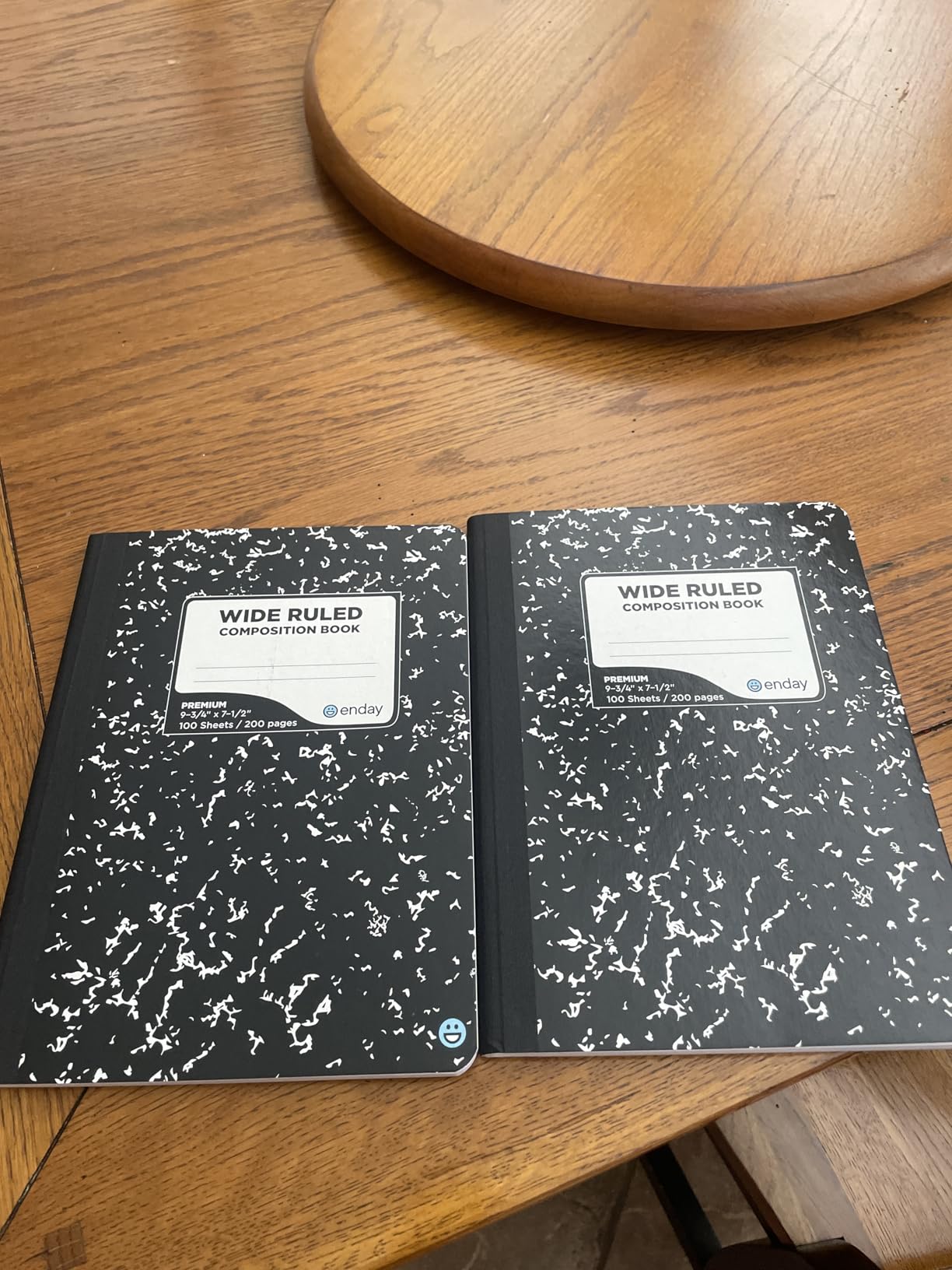 Emraw Composition Notebook College Ruled (2 Pack) Hard Cover Marble composition notebook, 100 Sheets, College ruled composition notebooks, White Paper Composition books, Black and white composition notebook Customer Review Emraw Composition Notebook College Ruled (2 Pack) Hard Cover Marble composition notebook, 100 Sheets, College ruled composition notebooks, White Paper Composition books, Black and white composition notebook - Customer Photo 2