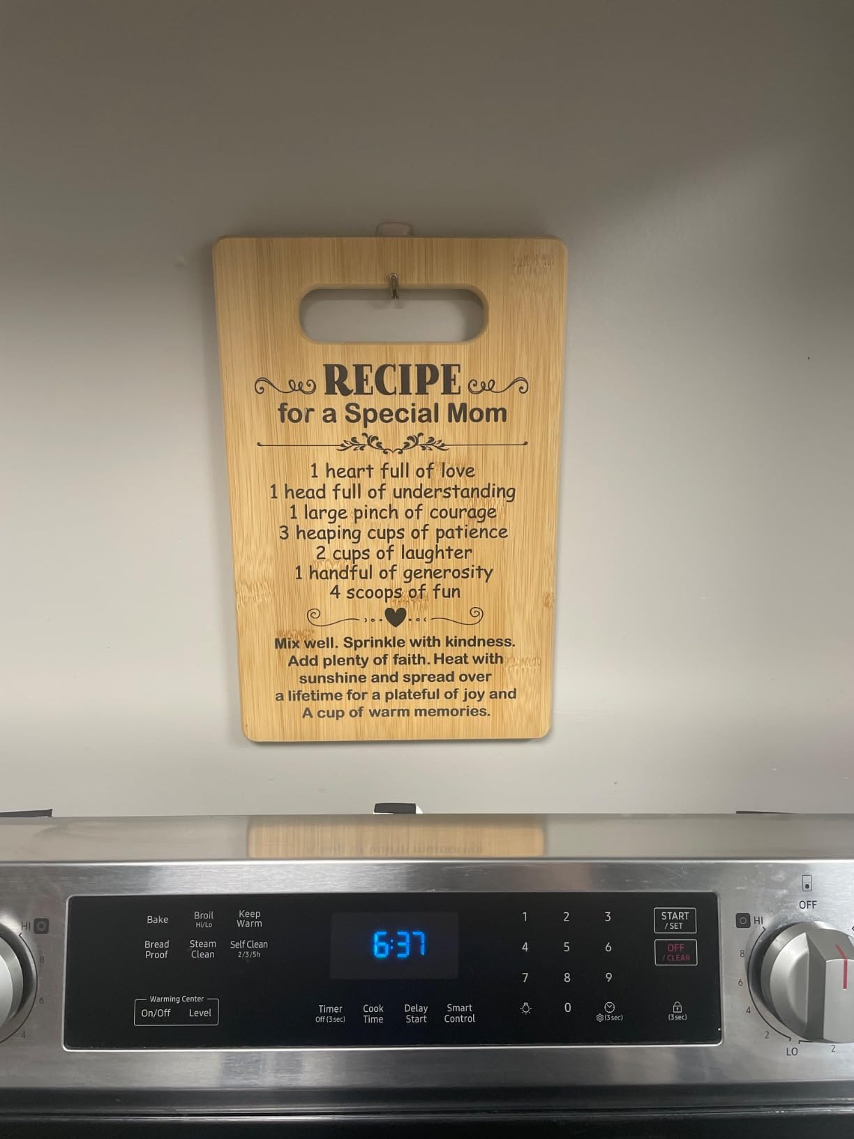 Popular Mothers Day Gifts for Godmother, Godmother Cutting Board, Cute Godmother Gifts from Godchild, Godmom Gift for Mother's Day, Birthday - Customer Photo 2