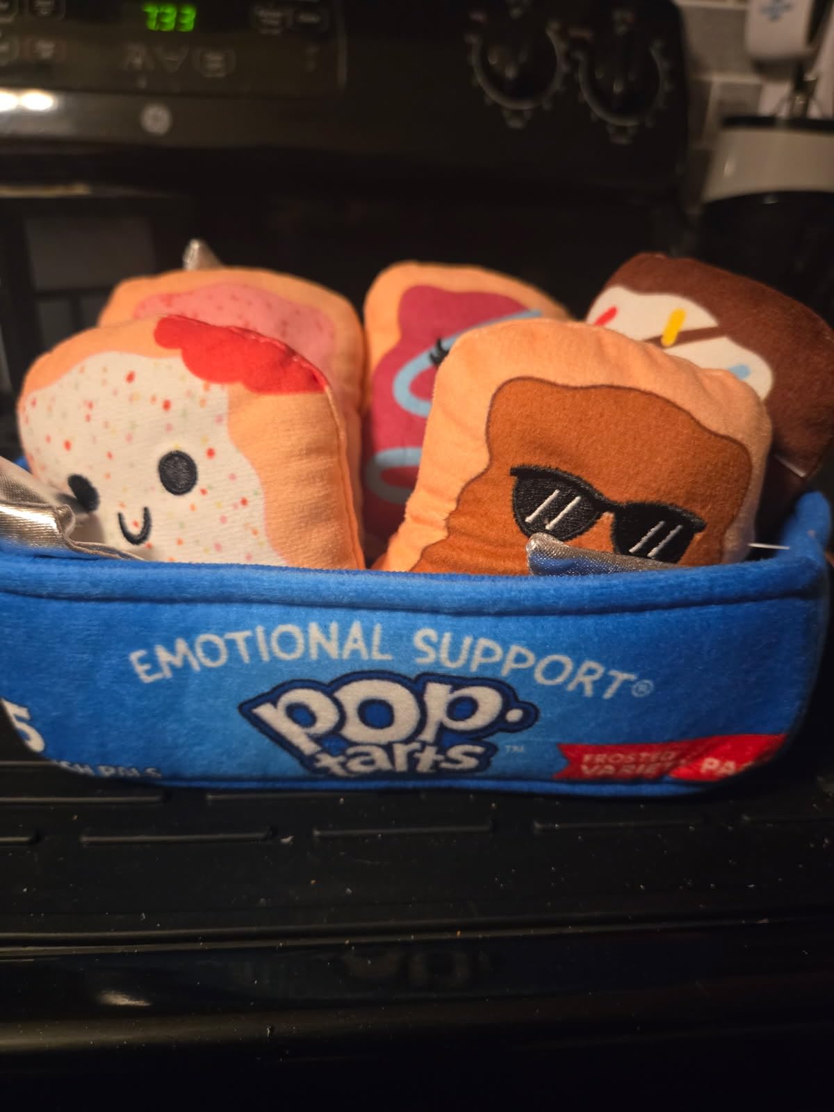WHAT DO YOU MEME? Emotional Support Fries by Relatable, Cuddly Plush Toys and Stuffed Animals, Includes 5 Plushies with Basket, Funny Stocking Stuffer for Teens and Friends - Customer Photo 1