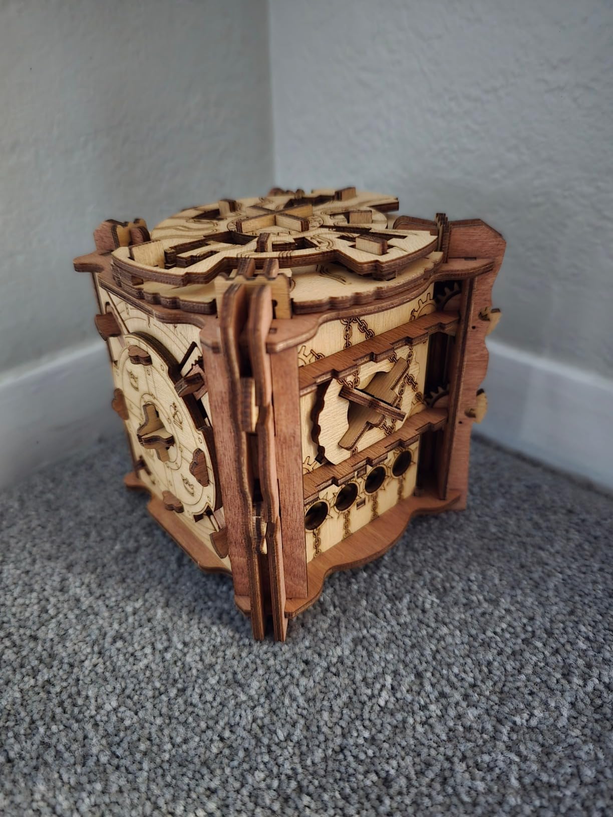 iDventure Cluebox The Trial of Camelot | Escape Room Puzzle Box | Challenging 3D Puzzle | Brain Teaser for Adults | Unique Gift Idea - Customer Photo 1