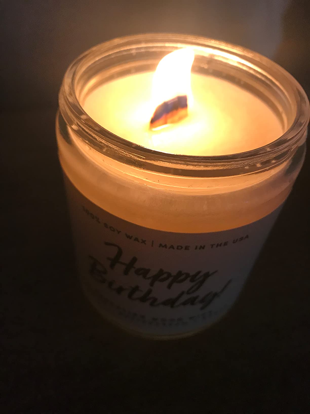 WAX & WIT Birthday Gifts for Women, Happy Birthday Candle – Scented with Vanilla, Buttercream and Sugar - 9oz, Soy Wax, 50 Hour Burn, Premium Candle Gift for Her, Friend, Daughter, Sister, Wife Customer Review WAX & WIT Birthday Gifts for Women, Happy Birthday Candle – Scented with Vanilla, Buttercream and Sugar - 9oz, Soy Wax, 50 Hour Burn, Premium Candle Gift for Her, Friend, Daughter, Sister, Wife - Customer Photo 1