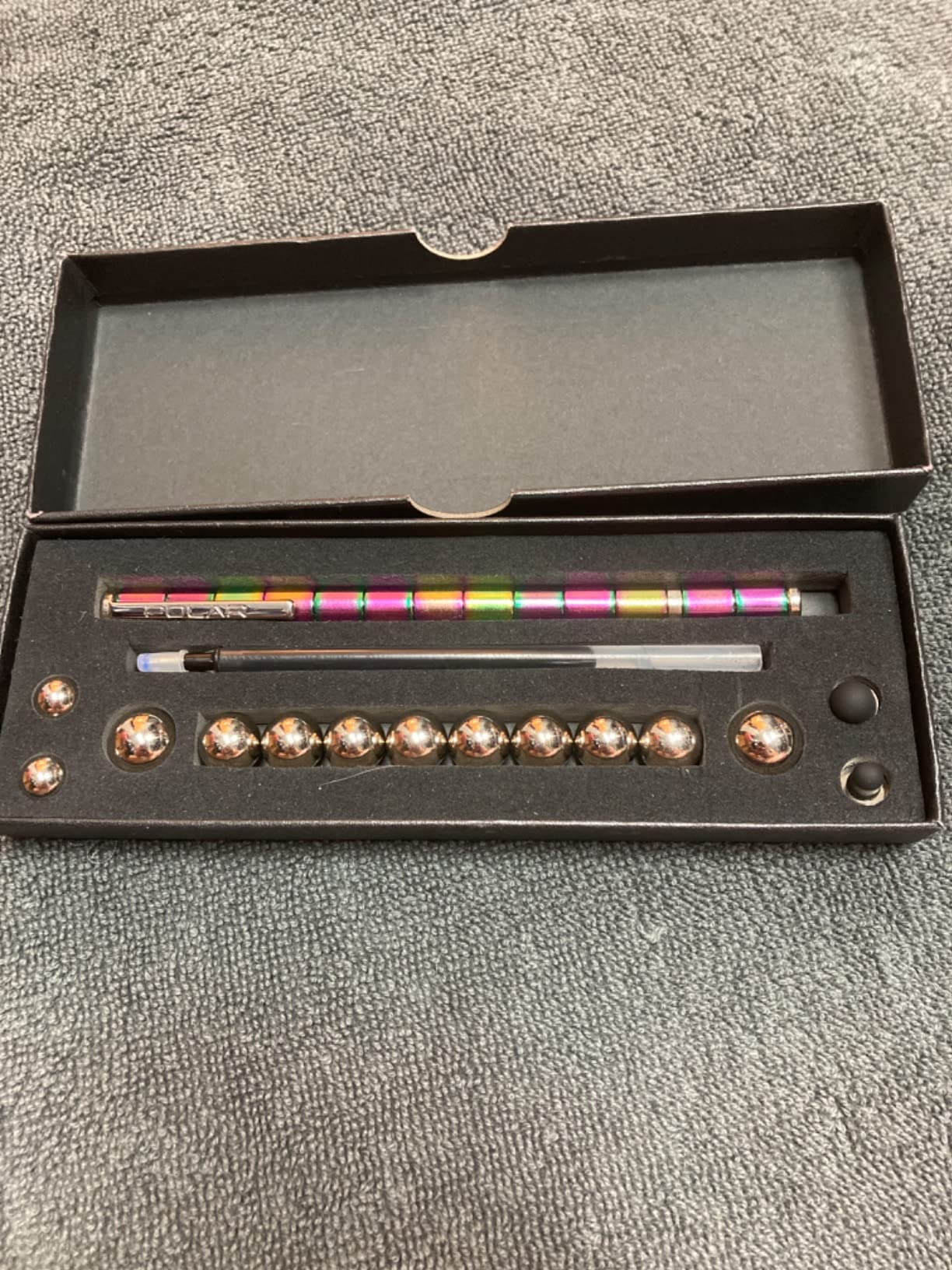 LARAH Color Fidget Pen Toy, Sensory Tool EDC Fidgeting Game for Adults, Cool Gadget Best for Stress and Anxiety Relief and Kill Time,Novelty Gifts for Teen and Adults - Customer Photo 1