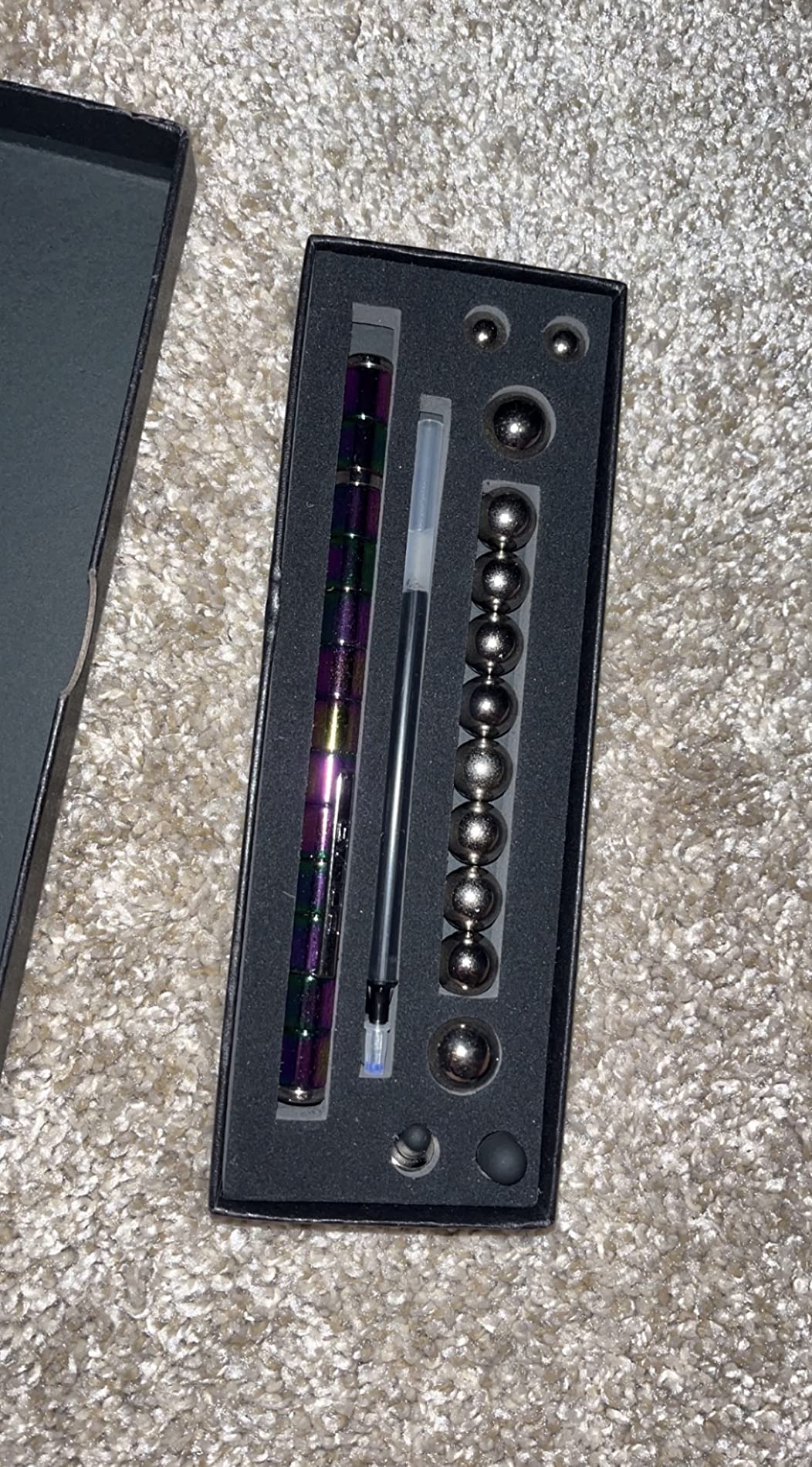 LARAH Color Fidget Pen Toy, Sensory Tool EDC Fidgeting Game for Adults, Cool Gadget Best for Stress and Anxiety Relief and Kill Time,Novelty Gifts for Teen and Adults - Customer Photo 2