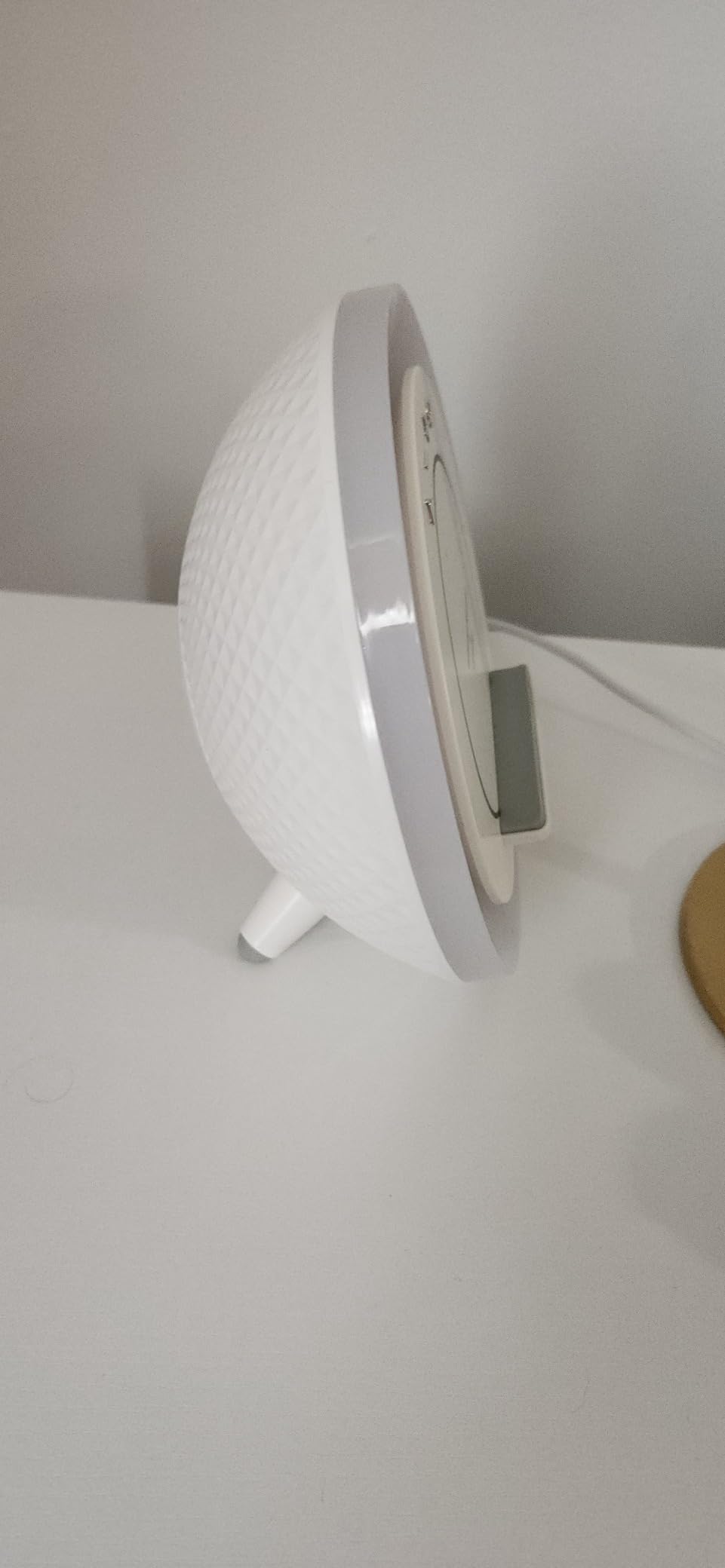 Bluetooth Speaker Night Lightsr,Wireless Charging Modern Speaker,Best Teenage Birthday Gift Ideas Tween Girls Gifts/Please use The Original Adapter - Customer Photo 1