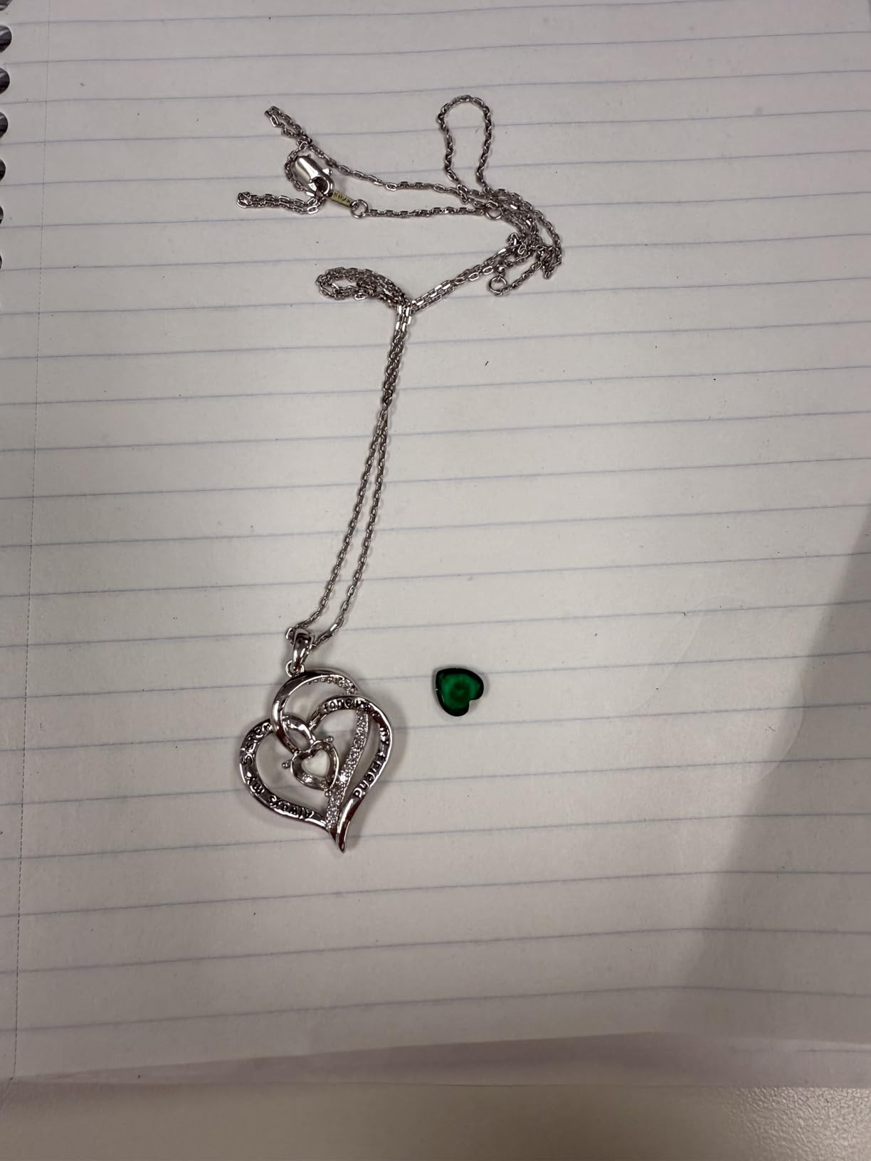 Iefil Sister Gifts Birthstone Necklaces, 925 Sterling Silver Birthstone Necklace Sister Jewelry Customer Review Iefil Sister Gifts Birthstone Necklaces, 925 Sterling Silver Birthstone Necklace Sister Jewelry - Customer Photo 1