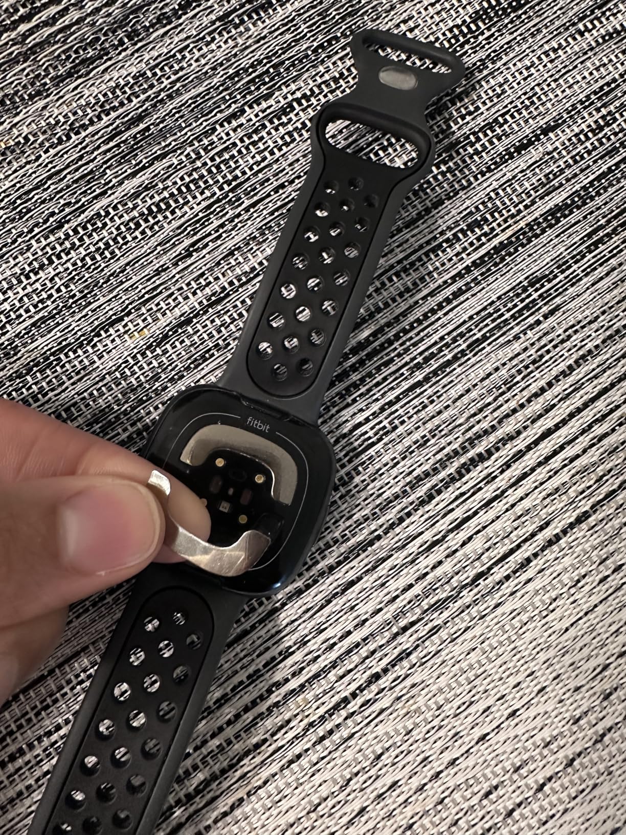 Fitbit Sense 2 Advanced Health and Fitness Smartwatch with Tools to Manage Stress and Sleep, ECG App, SpO2, 24/7 Heart Rate and GPS, Shadow Grey/Graphite, One Size (S & L Bands Included) Customer Review Fitbit Sense 2 Advanced Health and Fitness Smartwatch with Tools to Manage Stress and Sleep, ECG App, SpO2, 24/7 Heart Rate and GPS, Shadow Grey/Graphite, One Size (S & L Bands Included) - Customer Photo 5