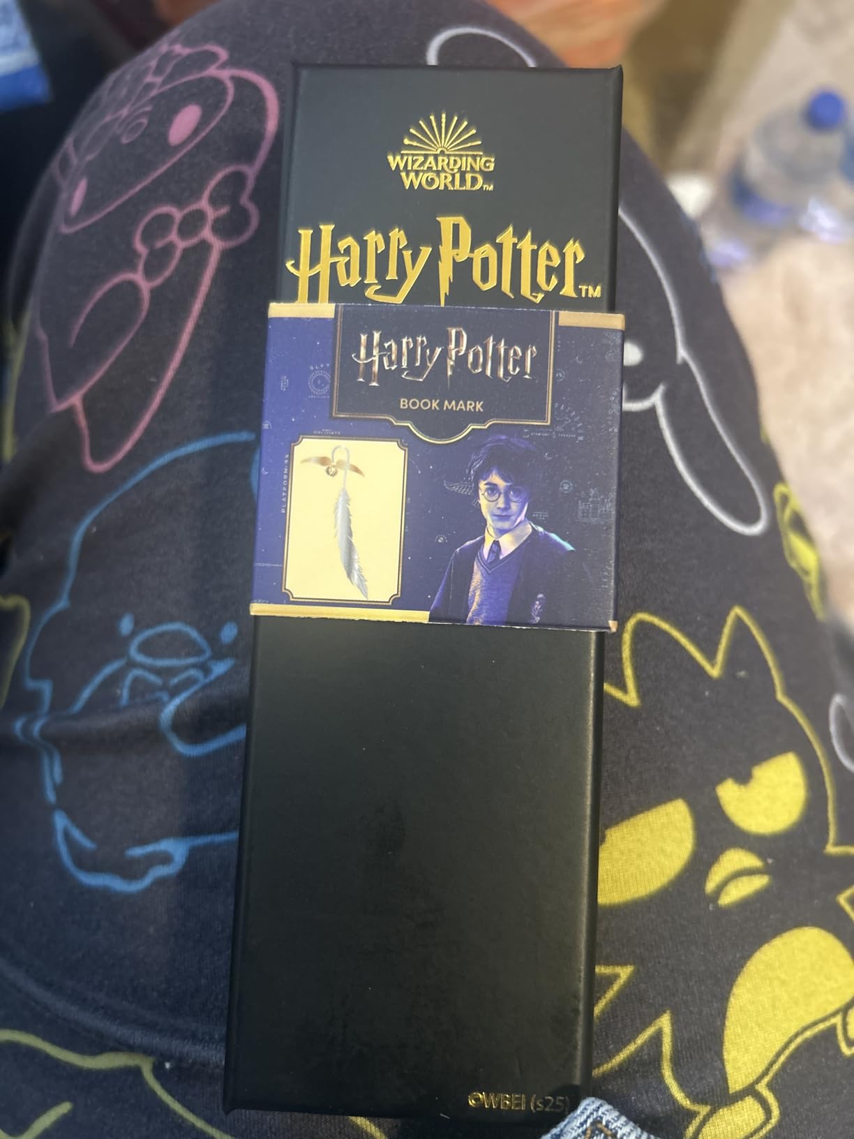 Harry Potter Metal Bookmark with Hanging Charm Golden Snitch Hogwarts Reading Gifts Book Lovers Gift Box - Customer Photo 1