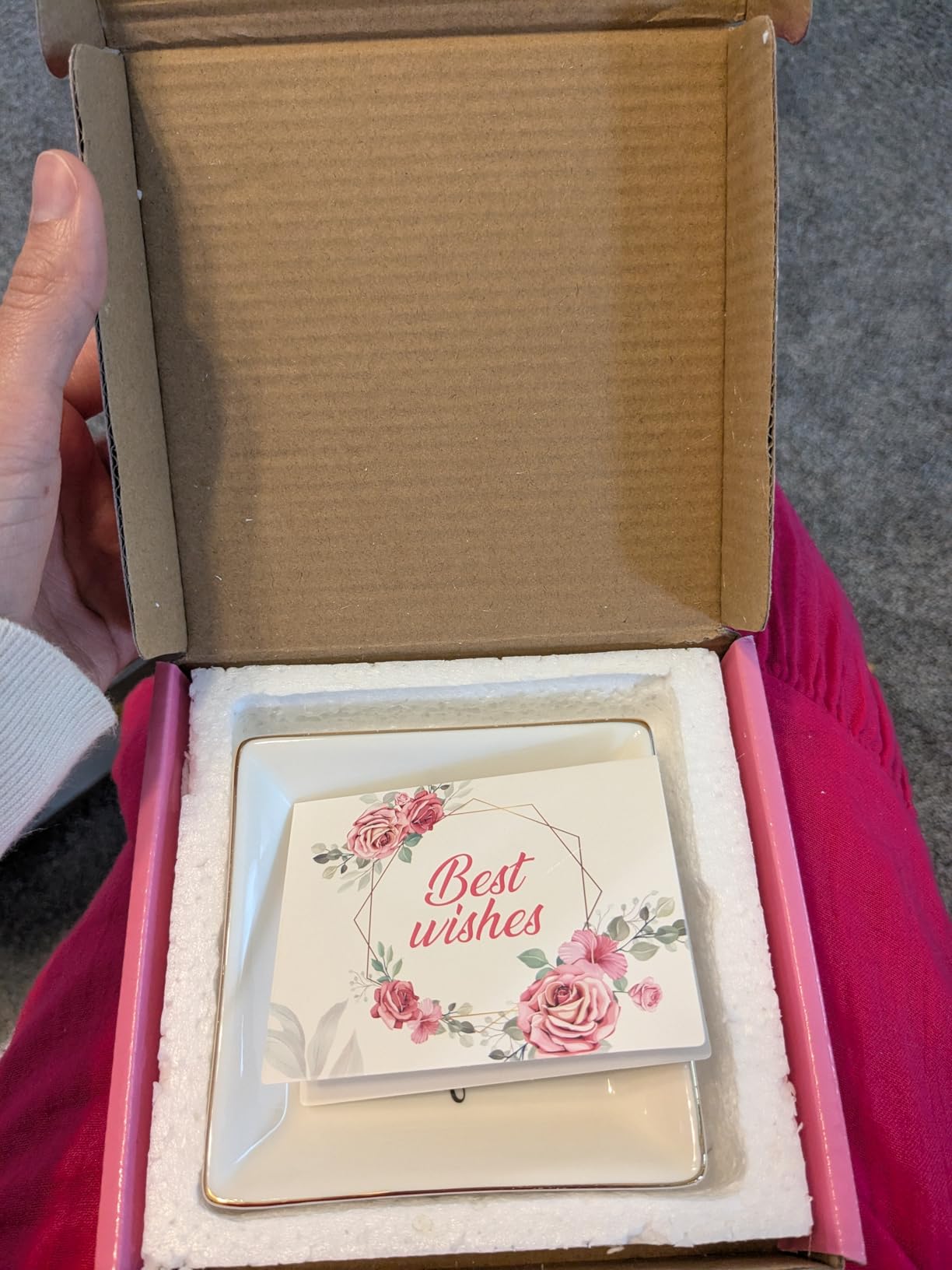 Friendship Gifts for Women Best Friend Jewelry Dish, Our Laughs are Limitless, Our Memories are Countless, Our Friendship is Endless Unique Gifts for Women, Female Friend Birthday Christmas - Customer Photo 5