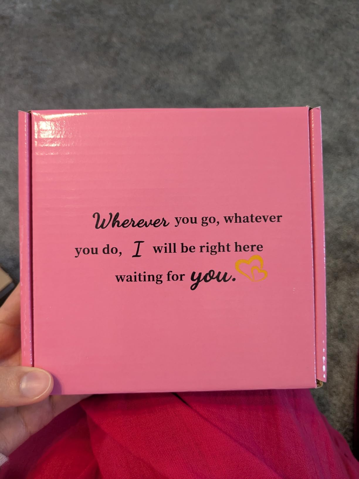 Aunt Gifts from Niece - The Love Between An Aunt Niece Knows No Distance Ring Trinket Dish Jewelry Tray, Aunt Birthday Gift Aunt and Niece Gifts for Aunts Mothers Day Christmas Valentines - Customer Photo 3