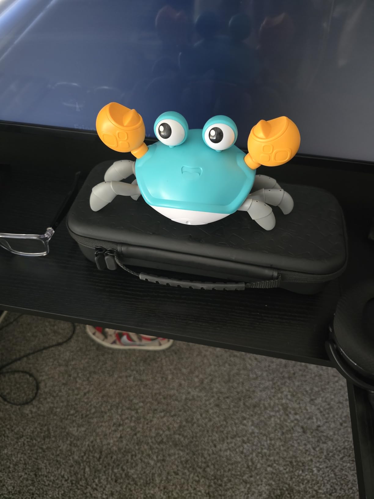 control future Crawling Crab Baby Toy - Infant Tummy Time Toys 3 4 5 6 7 8 9 10 11 12 Babies Boy 3-6 6-12 Learning Crawl 9-12 12-18 Walking Toddler 36 Months Old Music Development 1st Birthday Gifts Customer Review control future Crawling Crab Baby Toy - Infant Tummy Time Toys 3 4 5 6 7 8 9 10 11 12 Babies Boy 3-6 6-12 Learning Crawl 9-12 12-18 Walking Toddler 36 Months Old Music Development 1st Birthday Gifts - Customer Photo 1