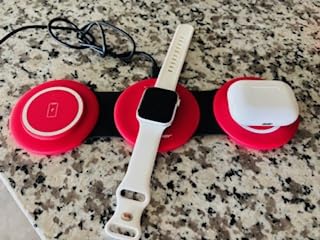 3 in 1 Charging Station for Apple Multiple Devices, Foldable Travel Wireless Charger 18W for iPhone Air 17 16 15 14 13 Pro Max Plus &Apple Watch Series/Airpods - Customer Photo 2