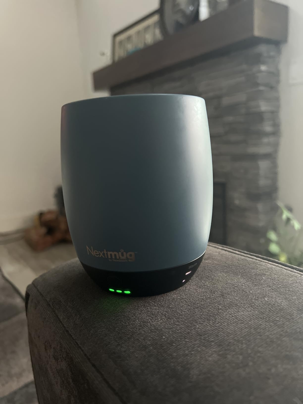 Nextmug - Temperature-Controlled, Self-Heating Coffee Mug (Black - 14 oz.) Customer Review Nextmug - Temperature-Controlled, Self-Heating Coffee Mug (Black - 14 oz.) - Customer Photo 1