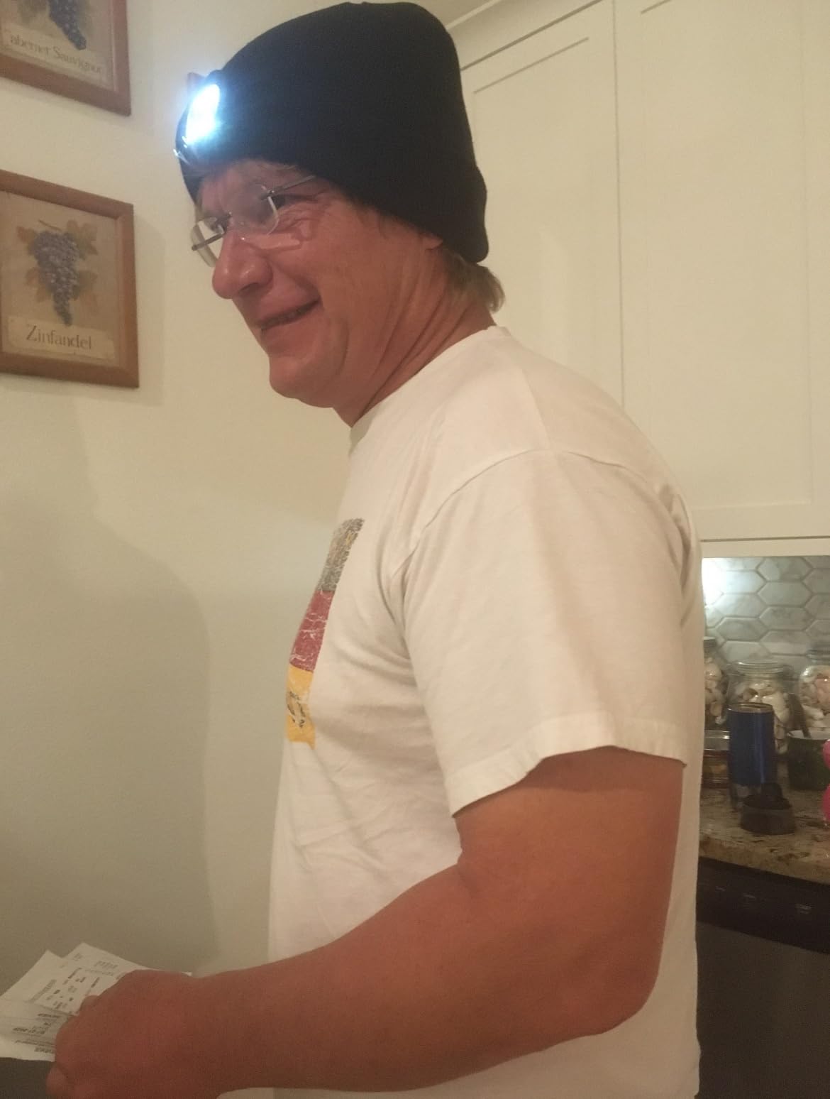 Bluetooth Beanie for Men Beanies Hats Unique Mens Gifts Ideas Stocking Stuffers Adults Christmas Birthday Music Bluetooth Hat Personalized Gifts for Men Women Teens Black - Customer Photo 1