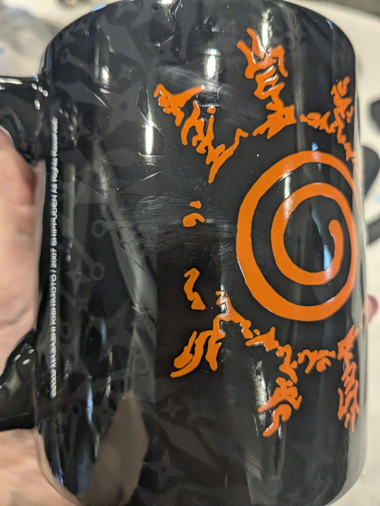 ABYstyle Naruto Shippuden 3D Kunai Ceramic Coffee Tea Mug Anime Manga Drinkware Home & Kitchen Essential Gift Customer Review ABYstyle Naruto Shippuden 3D Kunai Ceramic Coffee Tea Mug Anime Manga Drinkware Home & Kitchen Essential Gift - Customer Photo 2