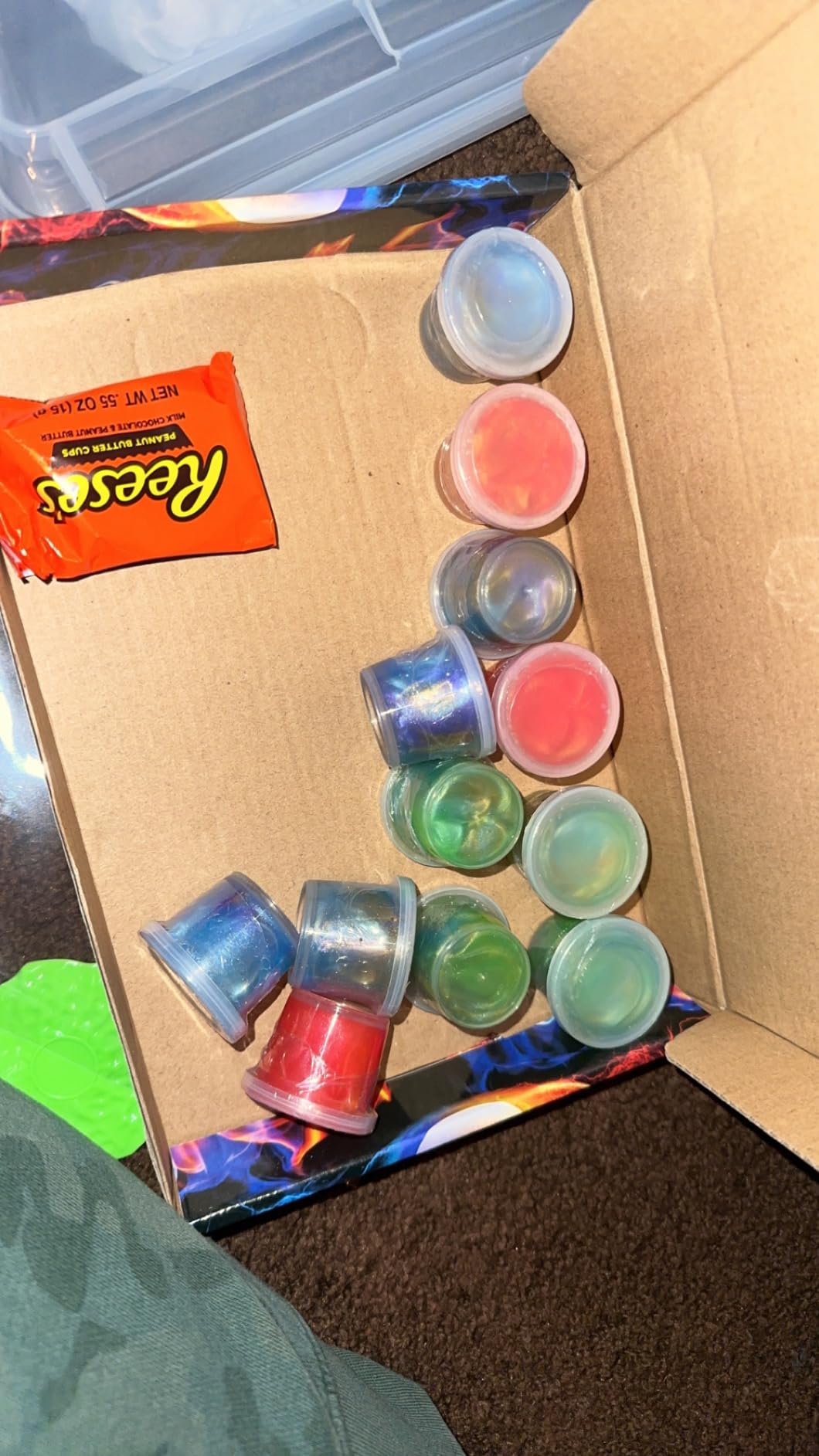 24 Pack Mini Slime, Galaxy Slime Party Favors, Stretchy Slime Kit for Classroom Prizes, Christmas Stocking Stuffers, Goodie Bag Stuffers,Easter Basket Stuffers for Kids Boys Girls 5-12 - Customer Photo 1