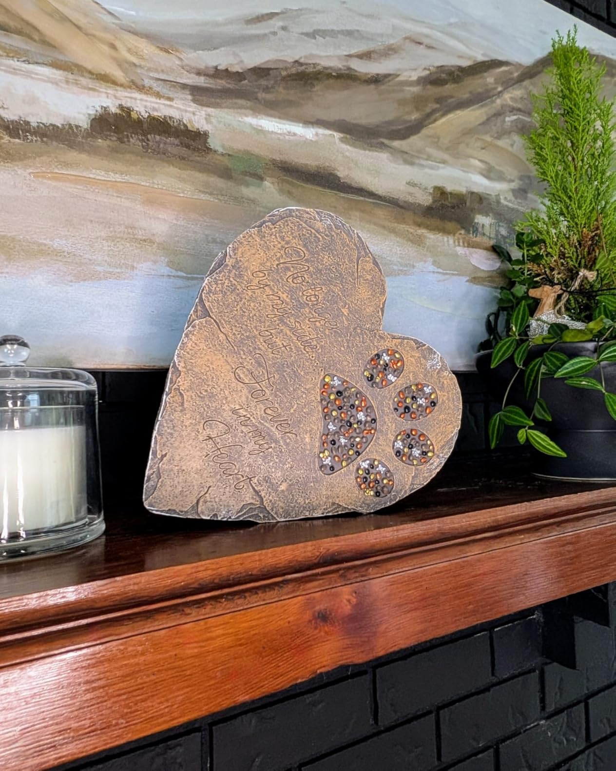 Outdoor/Garden Stepping Stones - Grandma and Grandpa Gifts - Great Grandma Gifts (Grandparents Day Gift Grandchildren Welcome Home) - Customer Photo 1