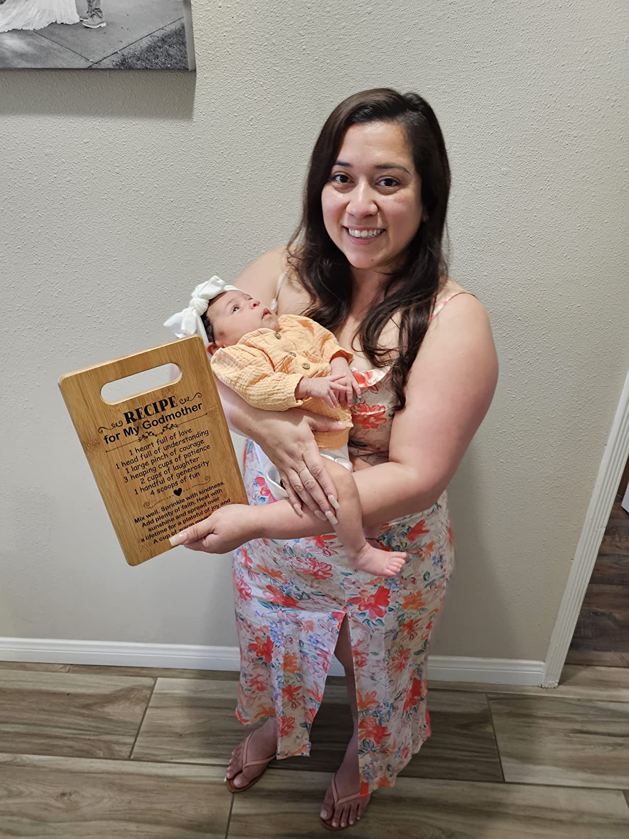 Popular Birthday Gifts for Aunt, Cutting Board Gift for Auntie, Cute Aunt Gifts from Niece Nephew, Mother's Day Gifts for Auntie - Customer Photo 4