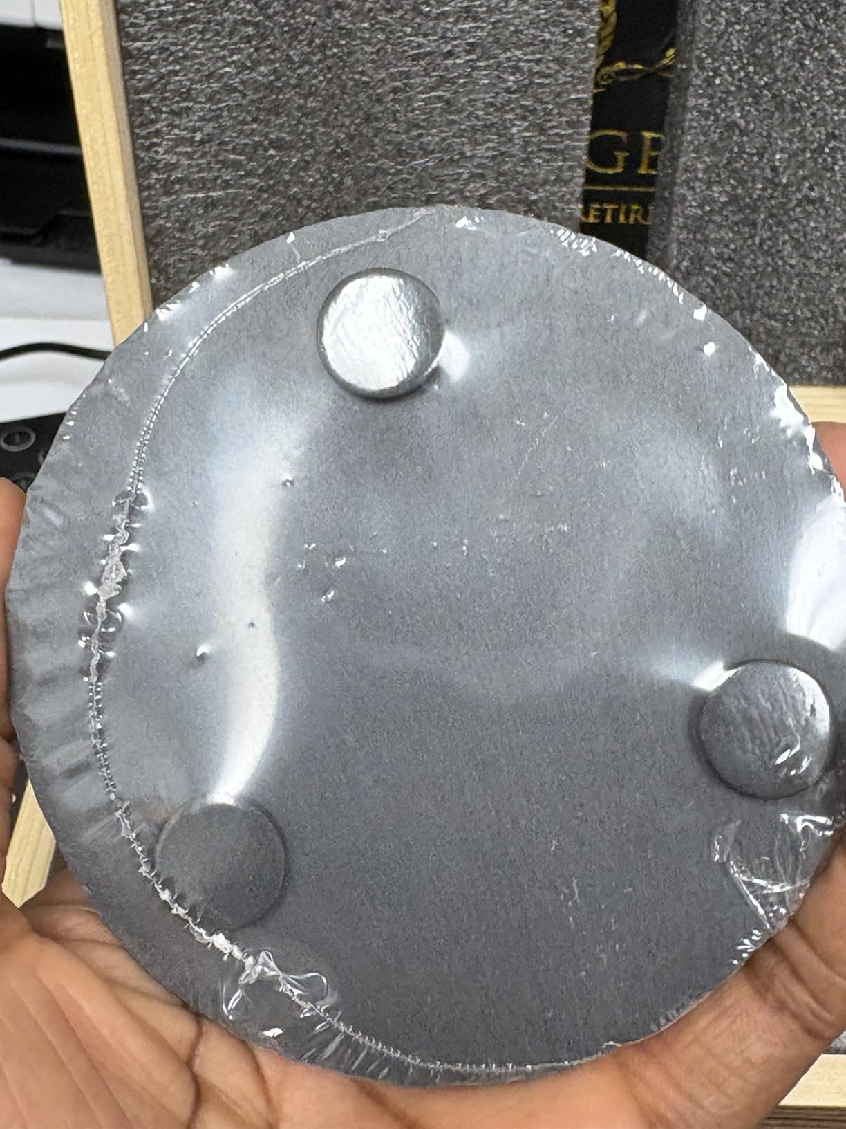 50th Birthday Gifts for Men Whiskey Glass Set - 50th Birthday Decorations, Party Supplies - 50 Year Anniversary, Bday Gifts Ideas for Him, Dad, Husband, Friends - Wood Box & Whiskey Stones & Coaster - Customer Photo 1