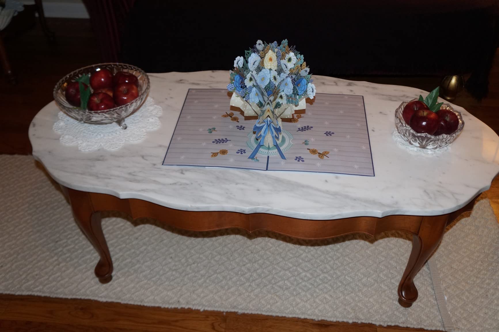 Paper Love HugePop 3D Love You Bouquet Pop Up Card, with Detachable Paper Flower Bouquet, Gift for Birthday, Anniversary, Thank You, All Occasion - Jumbo 10