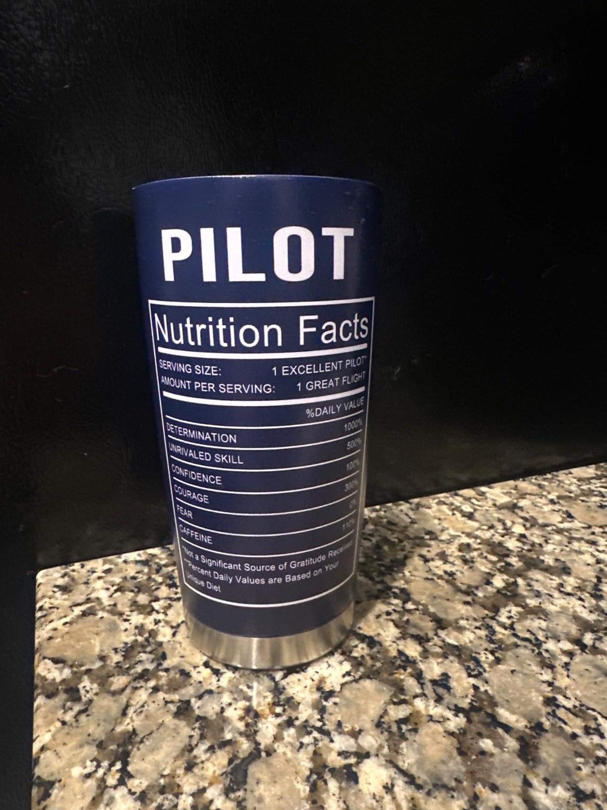 CGMIBAS Pilot Gifts Aviation Men 20 Oz Insulated Stainless Steel Aviation Cup Tumbler Gifts for Pilots Men Coffee Mugs Airplane Gift, Birthday Christmas Gift for Pilots Dad, Son, Husband - Customer Photo 1