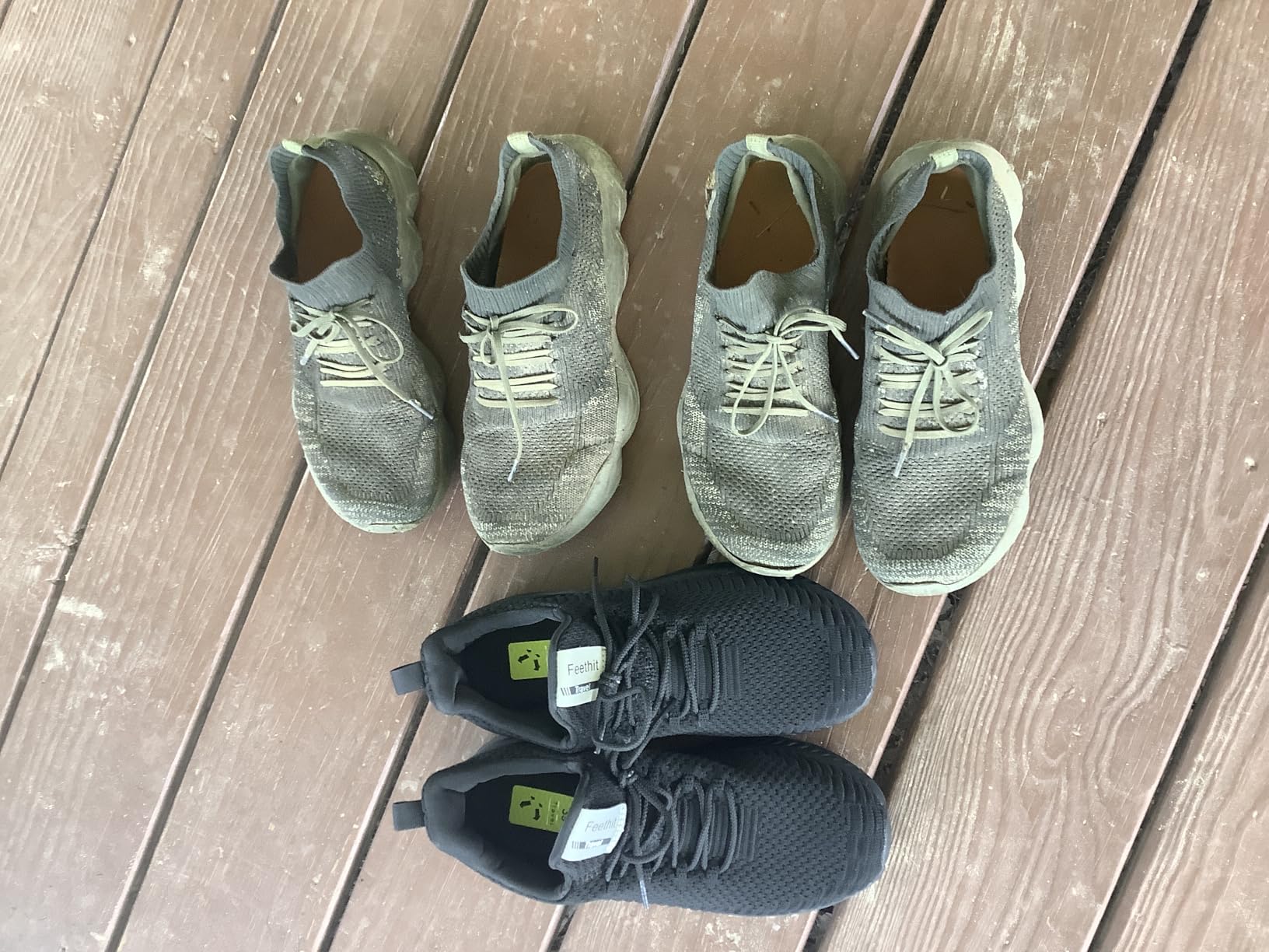 Feethit Women Tennis Running Shoes Walking Shoes Lightweight Casual Sneakers for Travel Gym Work Woman Waitress Nurse - Customer Photo 1