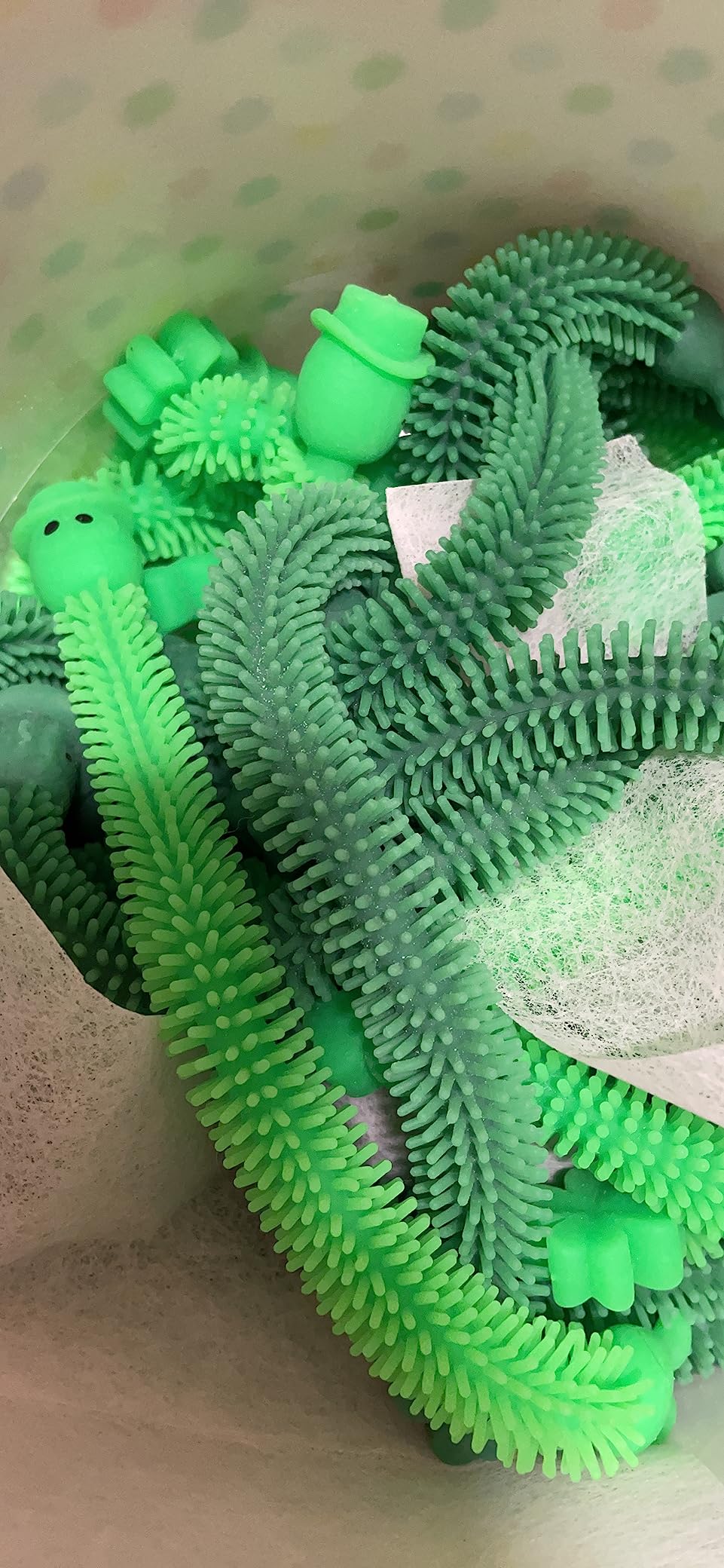 36 Pack Valentines Gifts Stretchy Strings Sensory Fidget Toys Pack Autism Toys Great for Kids Treat Bags Gifts Stress Relief Party Favors Valentines Gifts (Valentine's) - Customer Photo 1