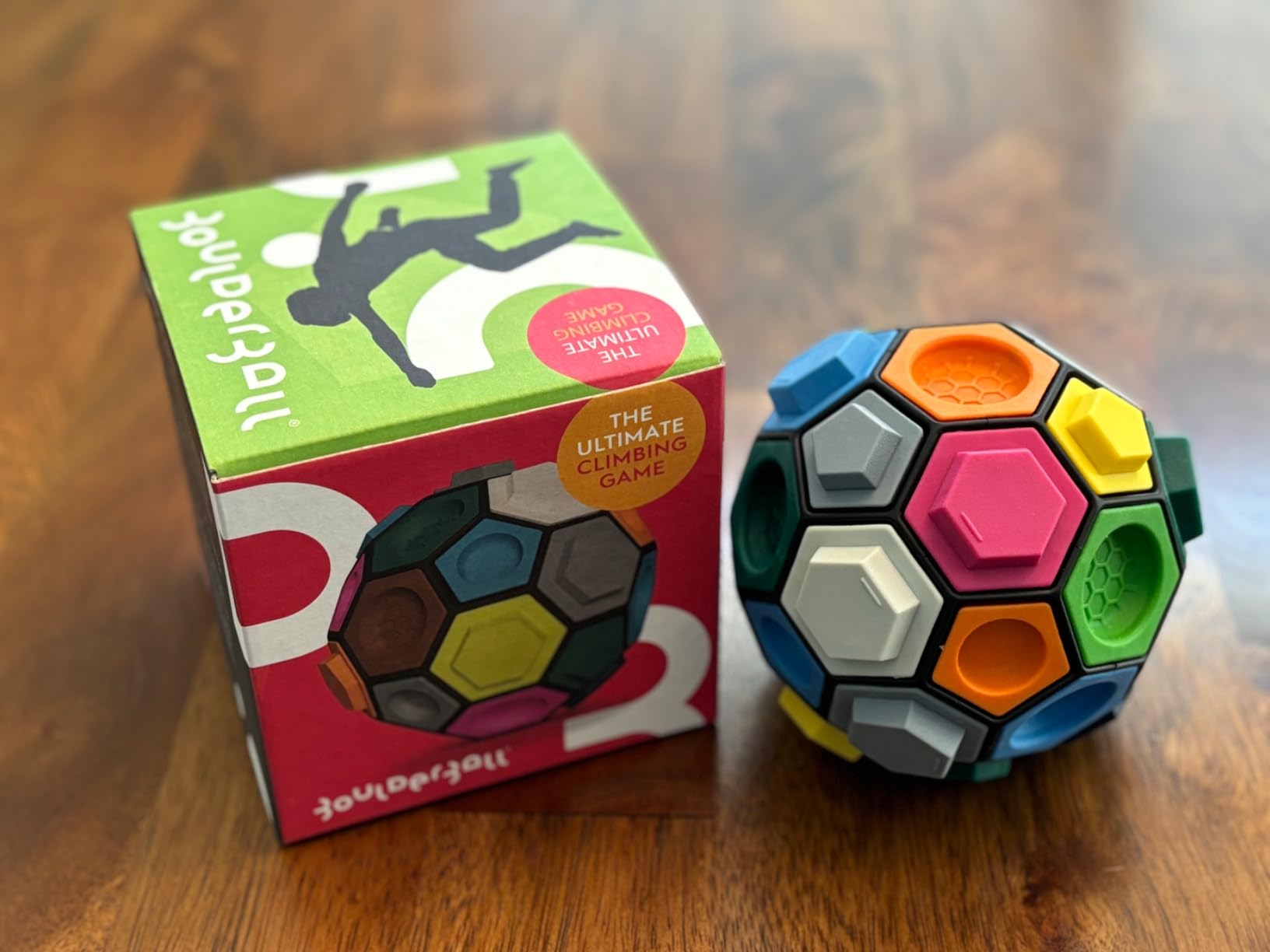 BOULDERBALL Basic 3D Climbing Ball, World Novelty, Climbing in The tiniest Space - Concentration, Creativity, Dexterity - Customer Photo 1