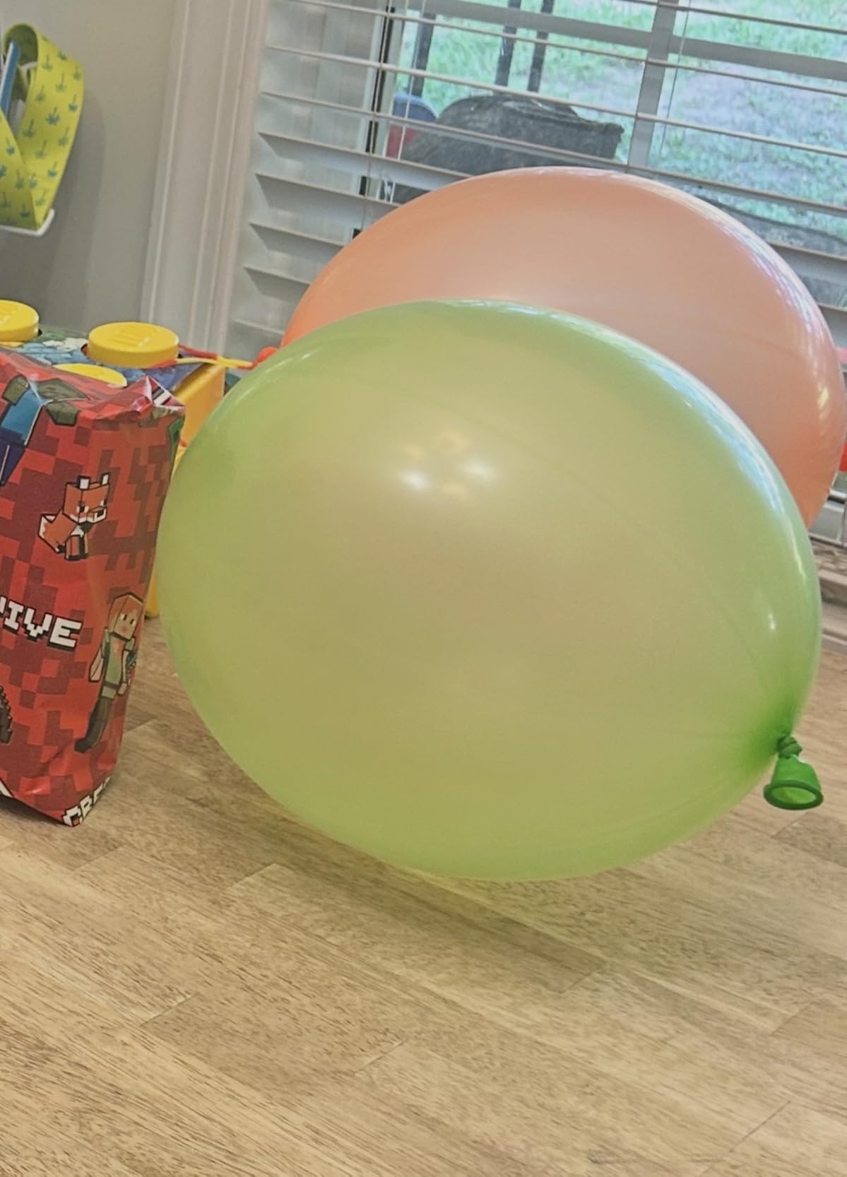 30Pcs Punch Balloons, Thickened Neon Punching Balloon Heavy Duty Party Favors for Kids with Rubber Band Handle, Bouncy Balls for Birthday Weddings Goodie Bag Stuffer Supply - Customer Photo 2