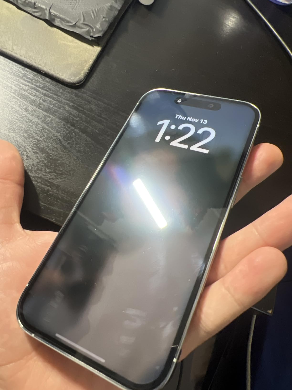 Apple iPhone 14 Pro, 128GB, Space Black - Unlocked (Renewed) - Customer Photo 4