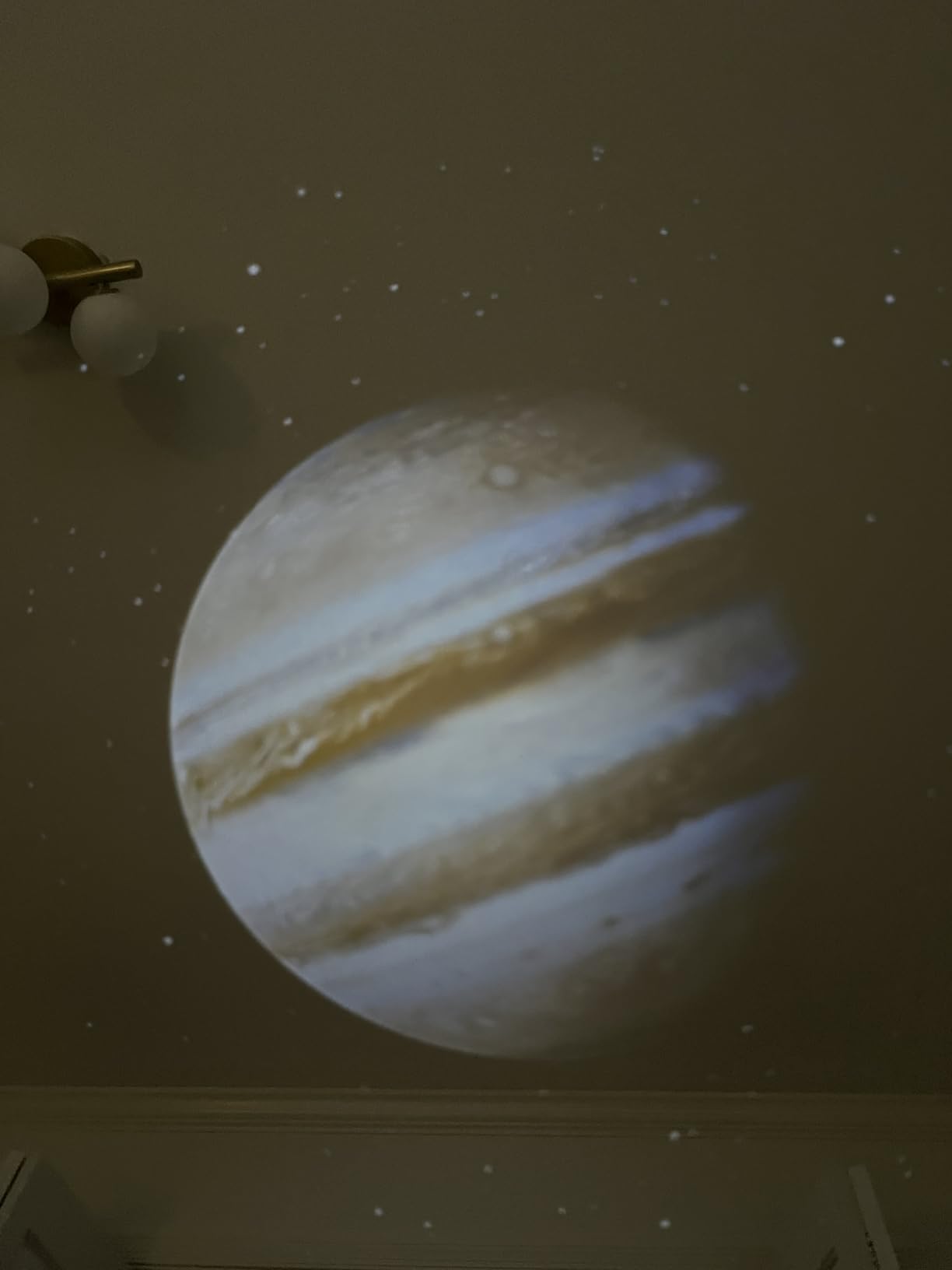 POCOCO Galaxy Star Projector for Bedroom with Replaceable Optical Film Discs, Home Planetarium Night Light Projector with High-Definition Soft Light for Relax, Study, and Meditate, Stress Relief Gifts - Customer Photo 1