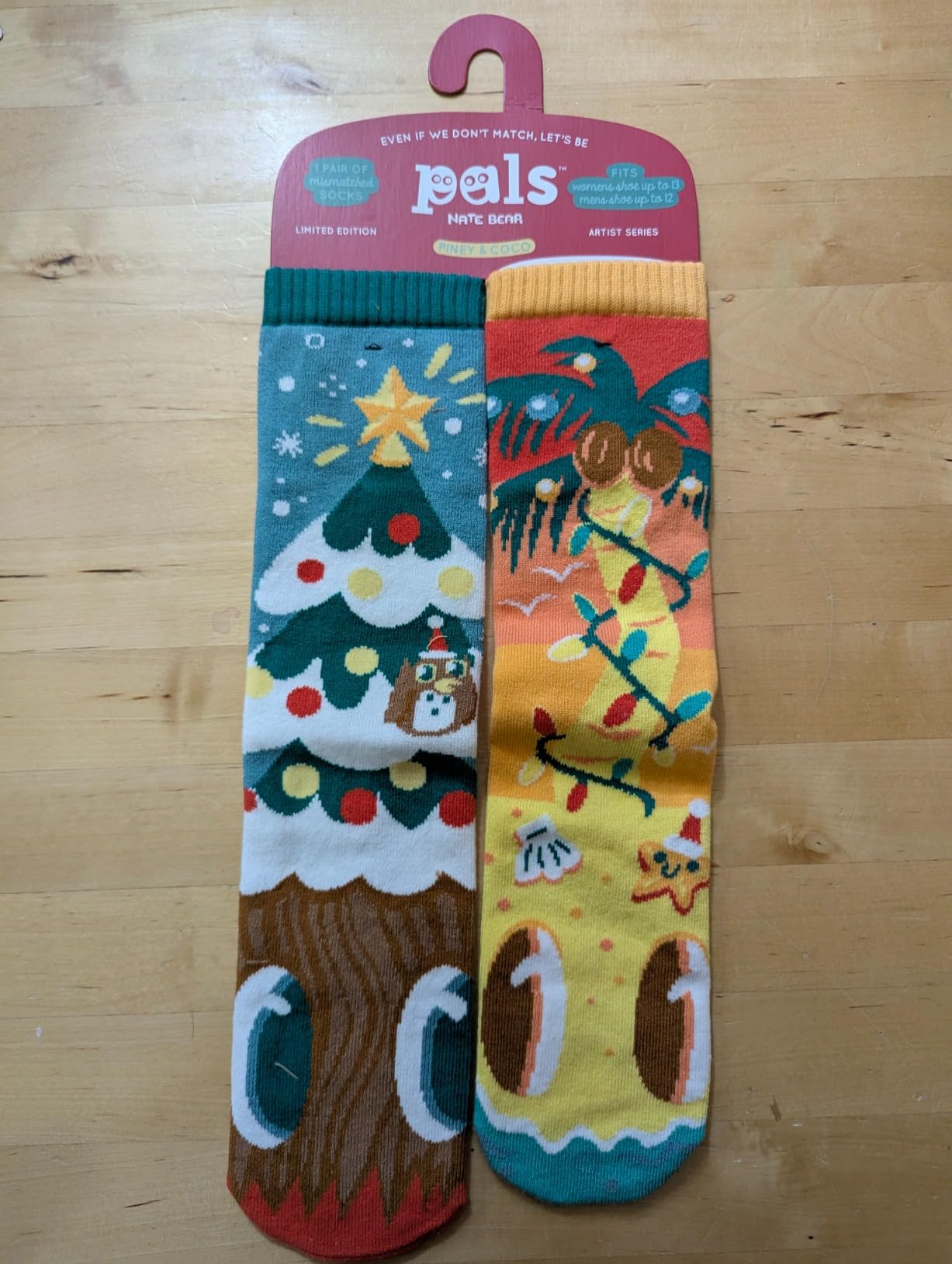 Pals Christmas Socks for Adults - Fun and Cozy Novelty Gift for Xmas and Holidays, Crew Socks for Women and Men, 1 Pair Customer Review Pals Christmas Socks for Adults - Fun and Cozy Novelty Gift for Xmas and Holidays, Crew Socks for Women and Men, 1 Pair - Customer Photo 1