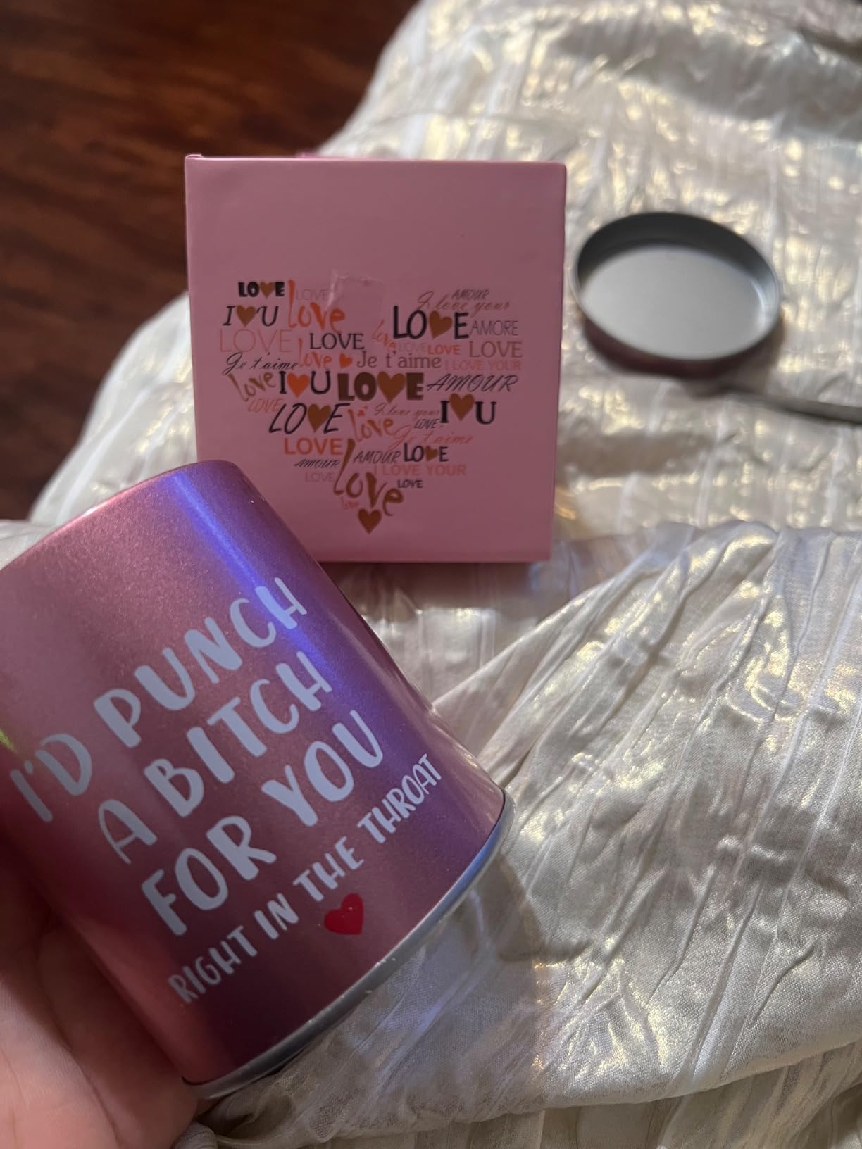 Gifts for Women Christmas Scented Candle: Valentines Galentines Day Gifts for Her Mom Girlfriend Wife Sister Stocking Stuffers White Elephant Mothers Day Anniversary Friendship Birthday Funny Ideas - Customer Photo 2