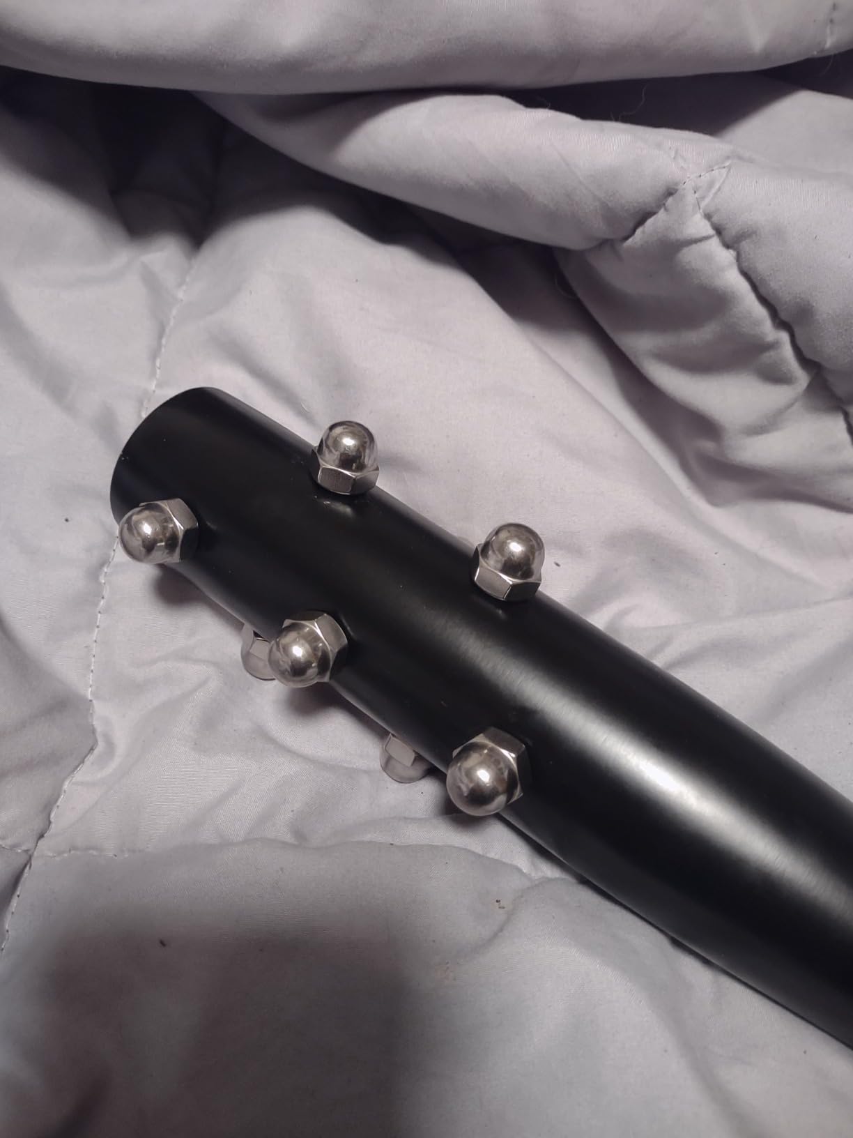 SECOTAN Baseball Bat, Aluminum One Hand 17-Inch Training Bat, Softball Bat, Home/Car/Self Defense, Batting Practice, Aluminum Bat, Truck Tire Checker Bat(Neon Yellow) - Customer Photo 2