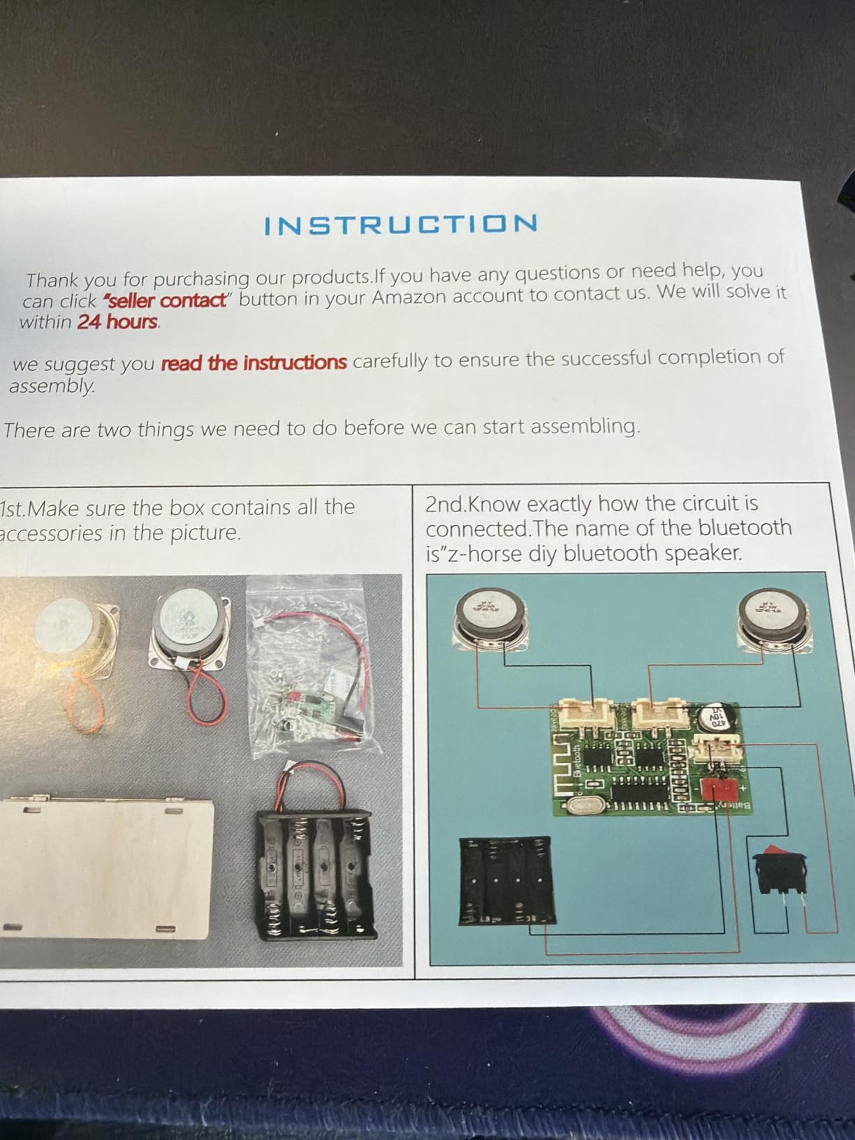 STEM Projects for Kids & Adults Build Your Own Bluetooth Speaker - Science Experiment Electronics Kit Customer Review STEM Projects for Kids & Adults Build Your Own Bluetooth Speaker - Science Experiment Electronics Kit - Customer Photo 1