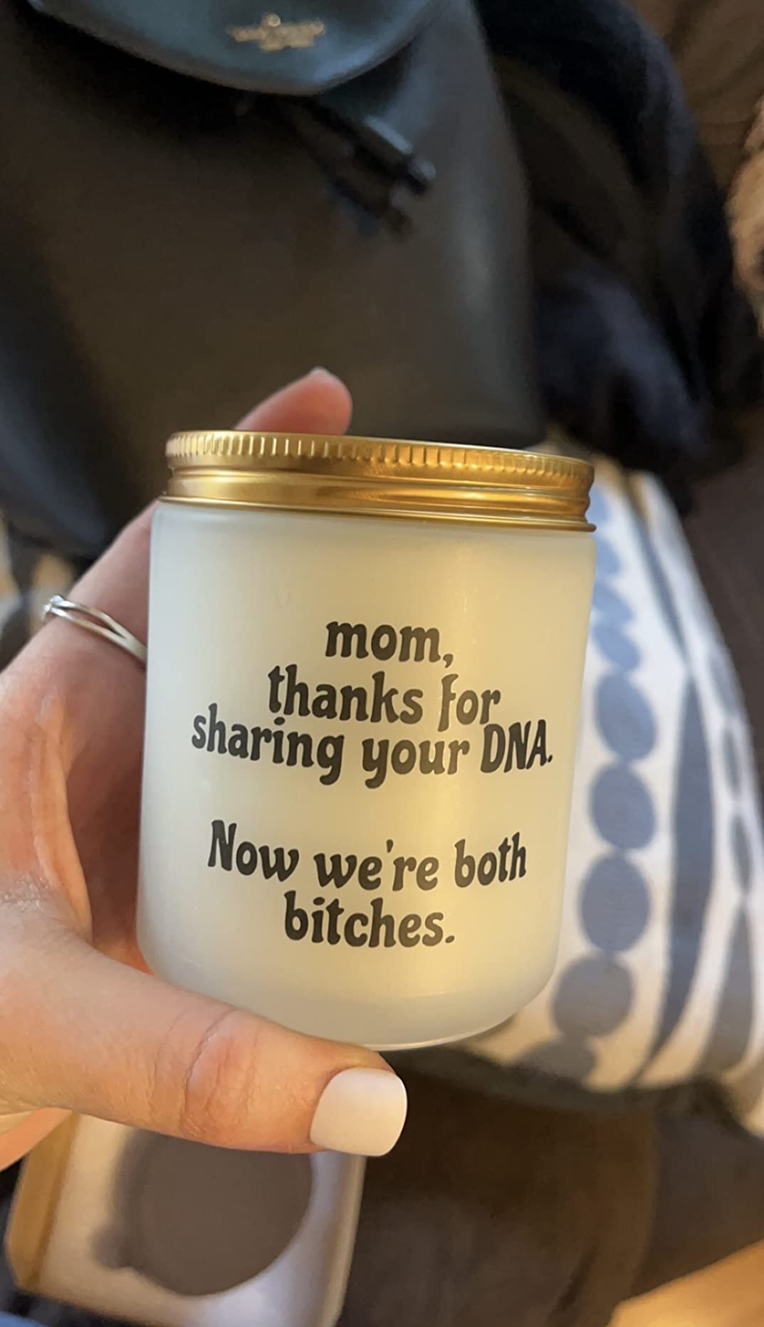 Funny Gifts for Men,Him - Birthday Gift for Fiance,Couple,Husband - Valentines Day Gifts for Him,Naughty Fathers Day Anniversary Engagement Gift for Husband,Lavender Scented Candles - Customer Photo 1