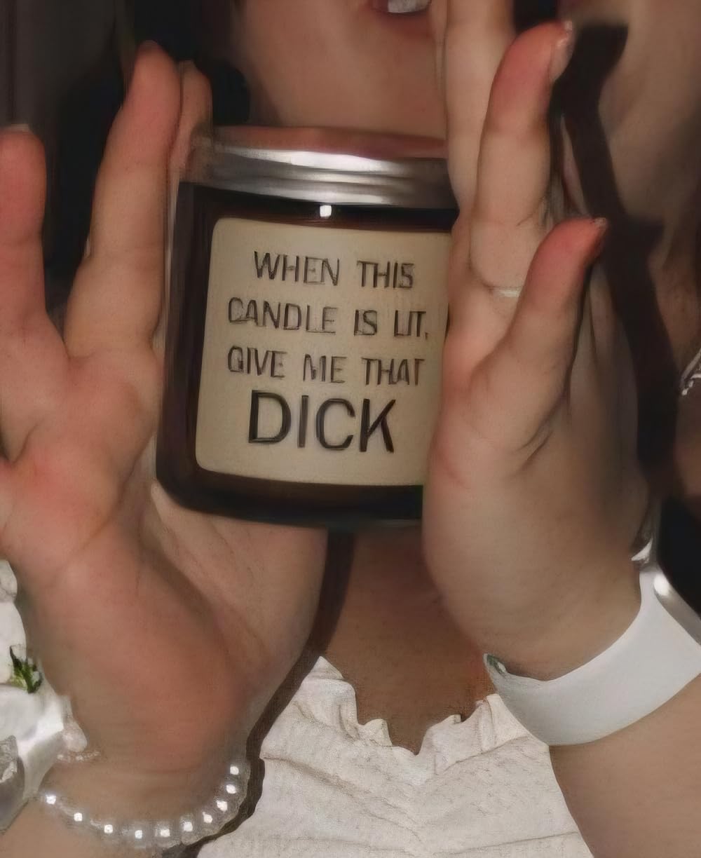 Funny Gifts for Men,Him - Birthday Gift for Fiance,Couple,Husband - Valentines Day Gifts for Him,Naughty Fathers Day Anniversary Engagement Gift for Husband,Lavender Scented Candles - Customer Photo 2