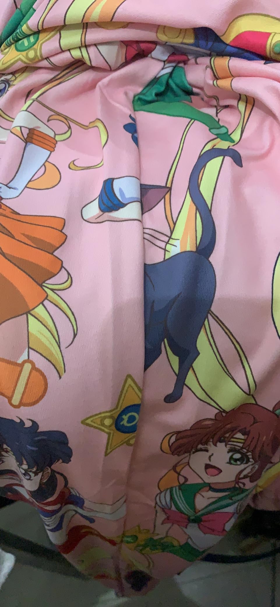 Bioworld Sailor Moon Women's Allover Character Print Adult Lounge Sleep Bottoms Pajama Pants - Customer Photo 1