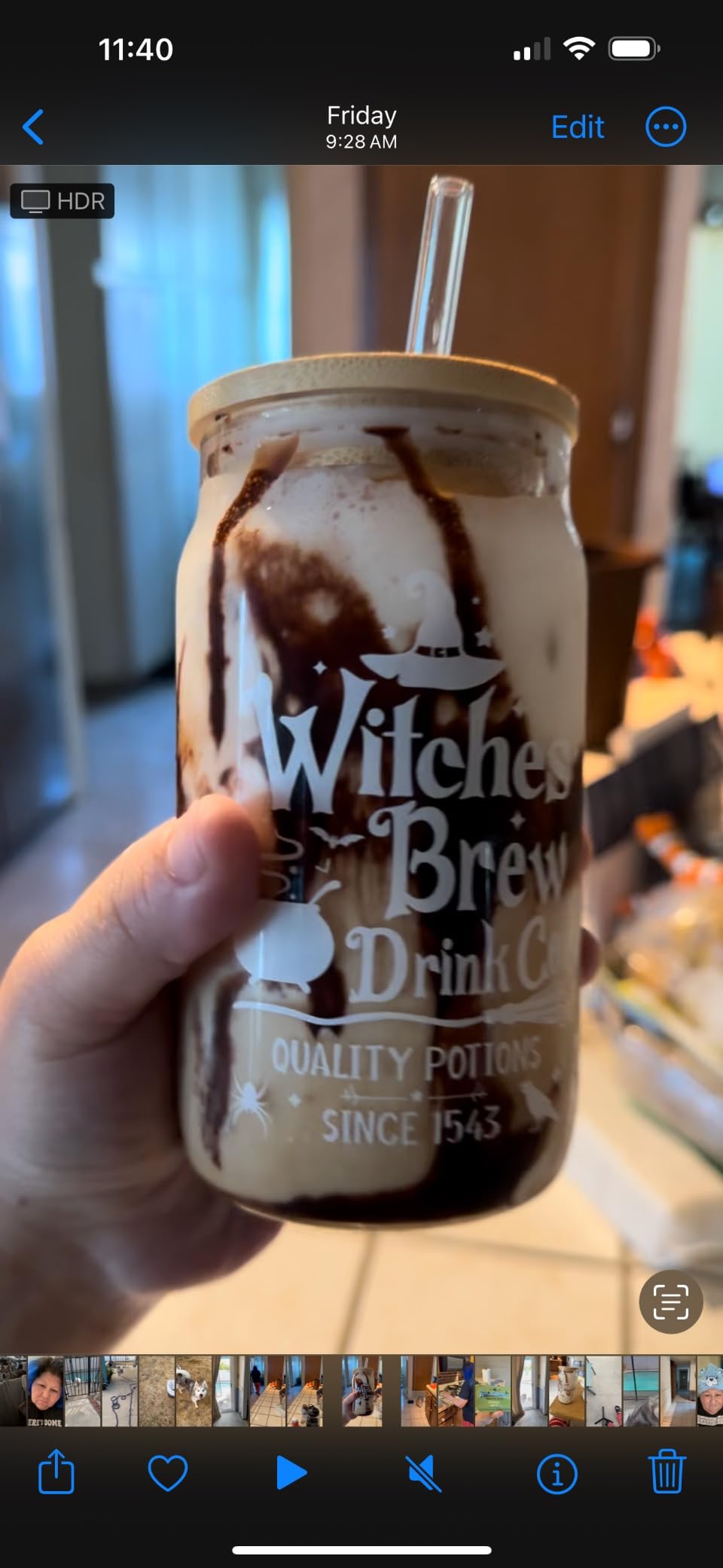 NewEleven Coworker Leaving Gifts - Gifts For Coworker Farewell, Going Away, Goodbye, New Job - Good Luck Presents For Friends, Boss, Women, Work Bestie – 16 Oz Coffee Glass - Customer Photo 4