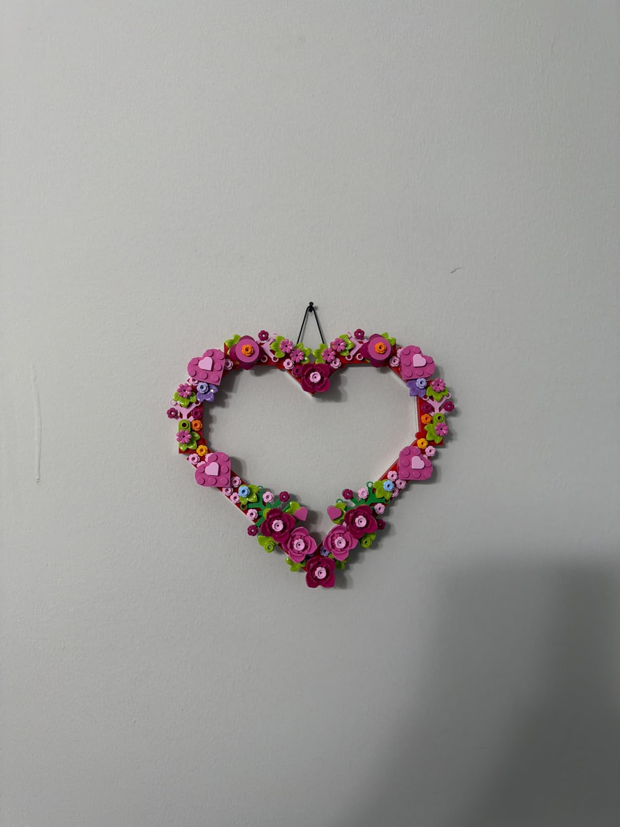 LEGO Heart Ornament Building Toy Set - Fun Arts and Crafts Idea for Girls and Boys, Ages 9+ - Gift for Kids - Display on The Wall as Home Decoration - 40638 - Customer Photo 2