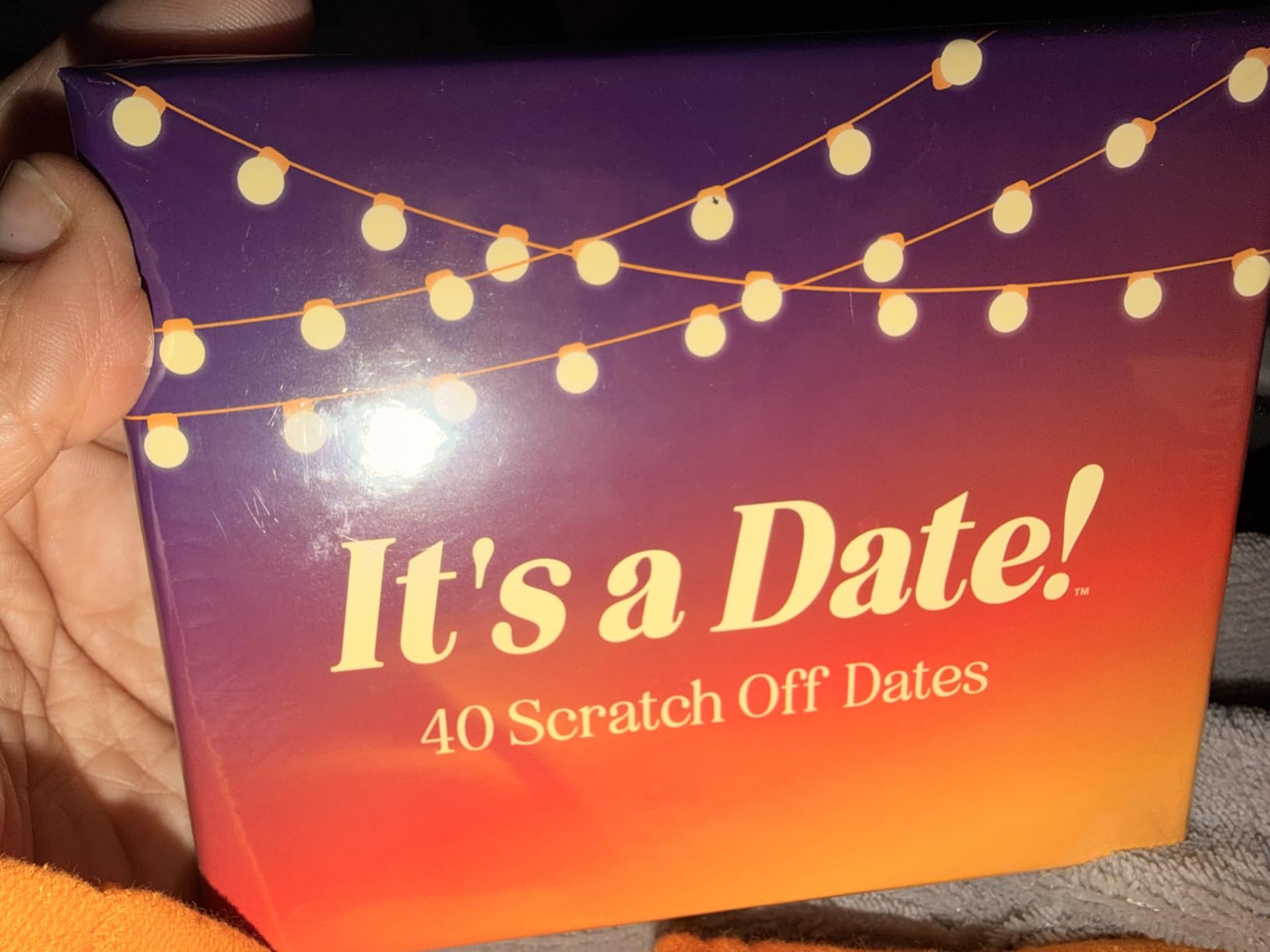 It's a Date!, 40 Fun and Romantic Scratch Off Date Night Ideas for Him, Her, Girlfriend, Boyfriend, Wife, Husband & Couples, Stocking Stuffers for Men and Women - Customer Photo 1