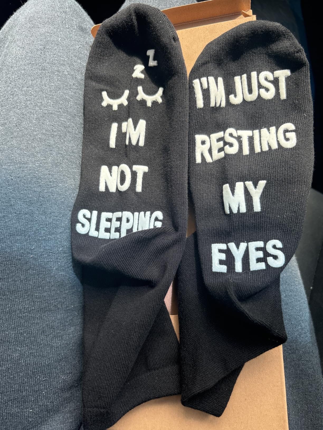 FilmHOO Stocking Stuffers for Men Him Birthday Gifts for Men Fathers Day Dad Christmas Gifts for Dad Valentines Funny Socks - Customer Photo 1